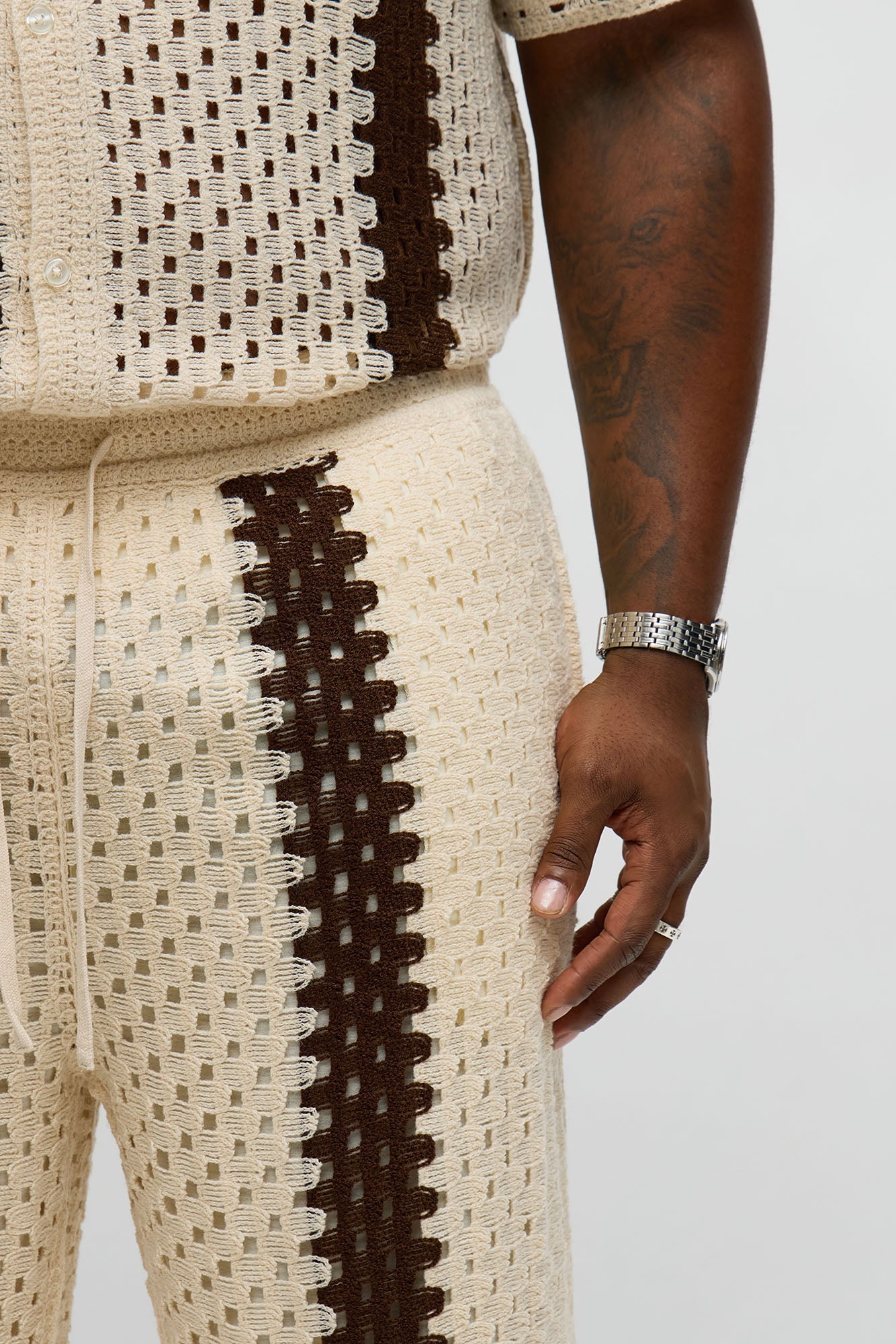 Straight Worldwide Pant - Cream/combo