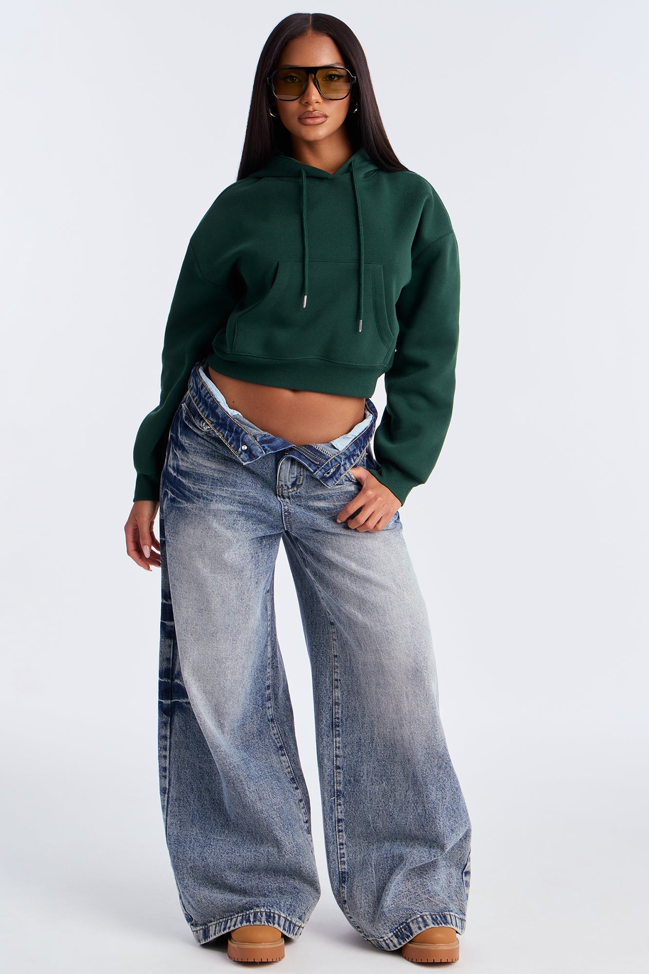 Candice Lounge Hoodie - Hunter