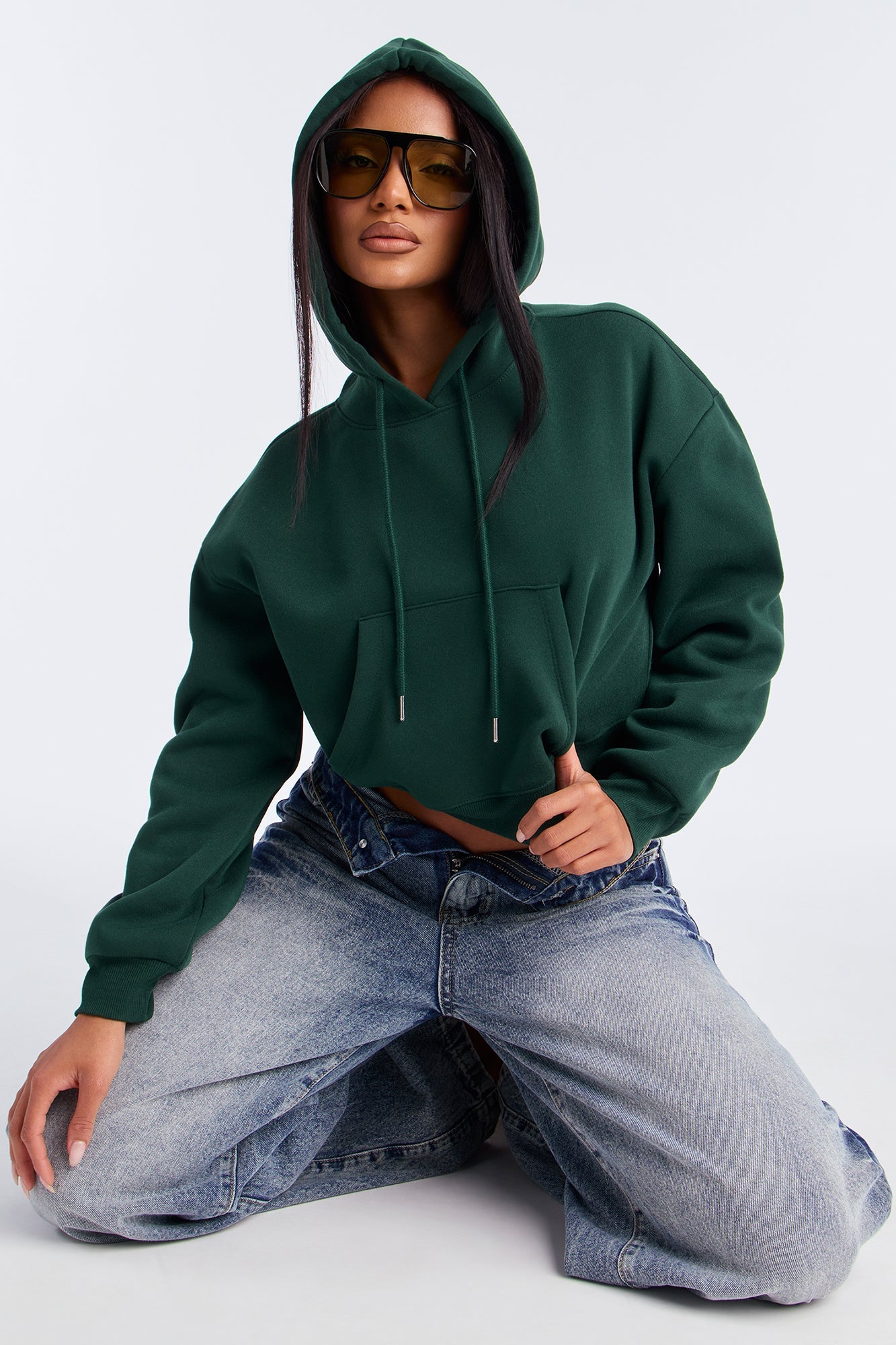 Candice Lounge Hoodie - Hunter