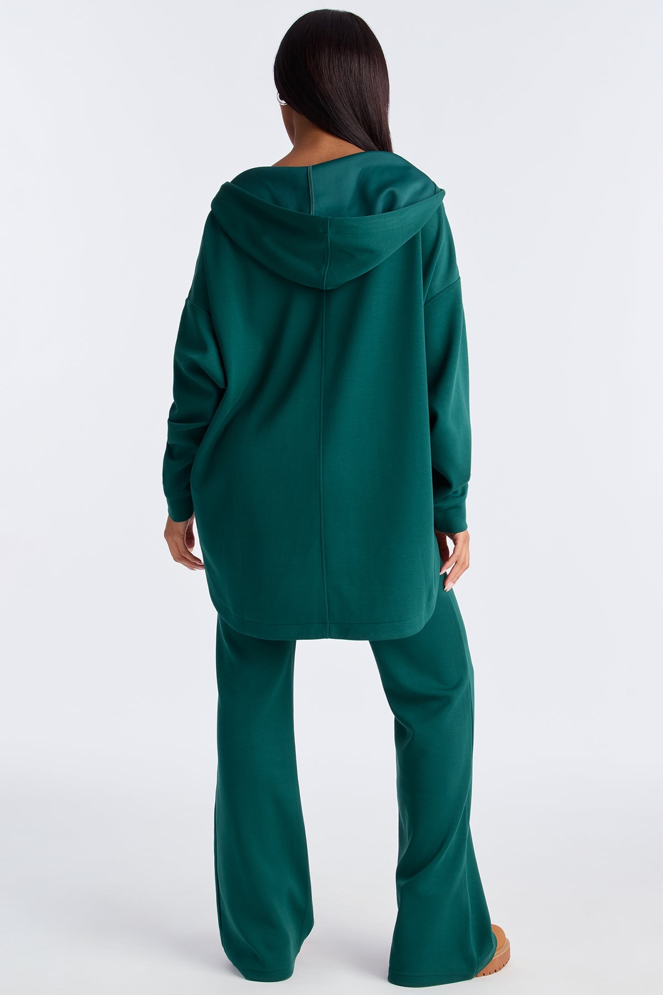 Sarah Ultra Soft Zip Up Hoodie - Hunter