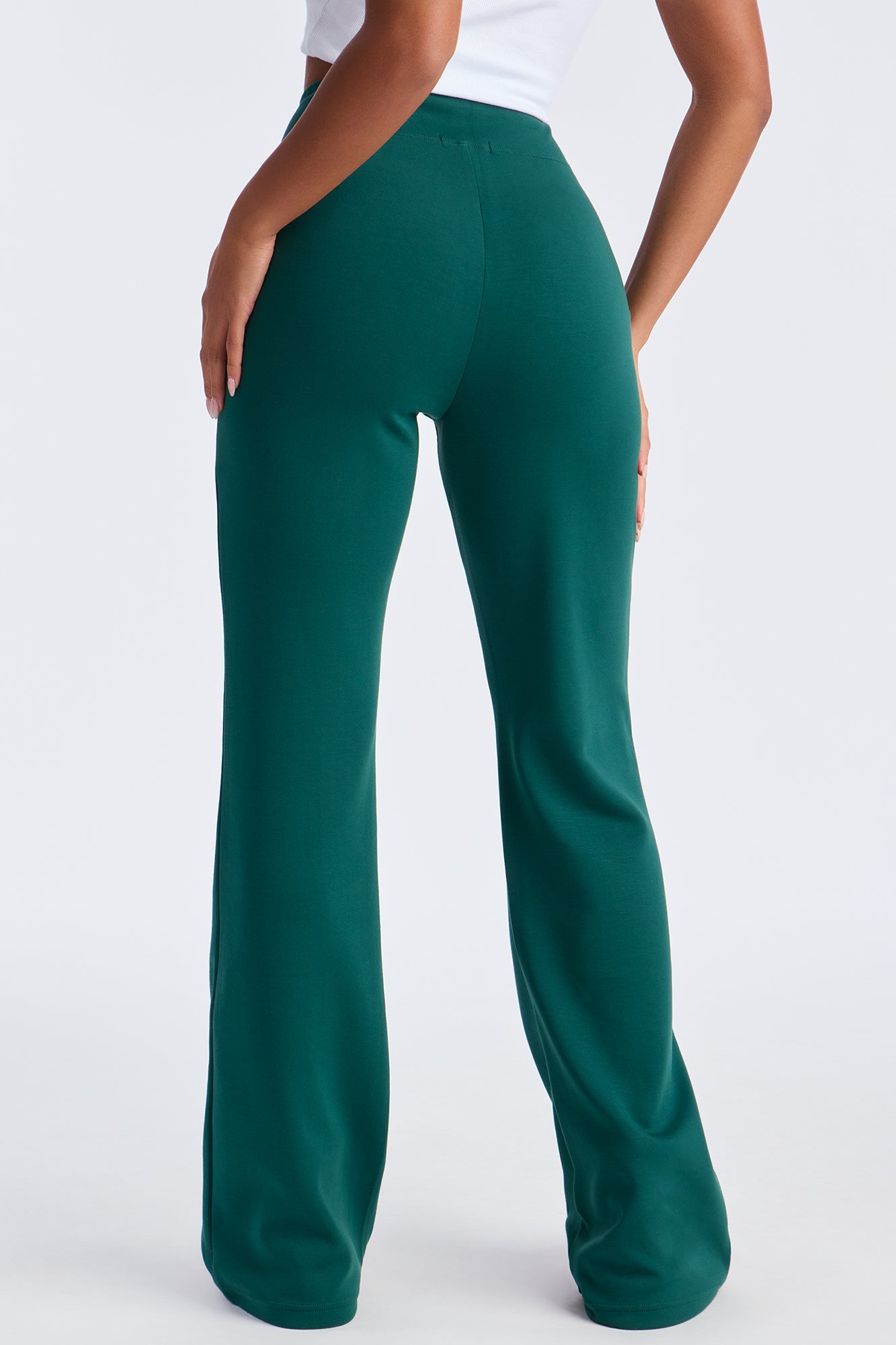 Sarah Ultra Soft Flare Pant - Hunter