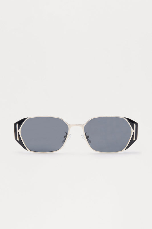 Heat Check Square Frame Sunglasses - Black