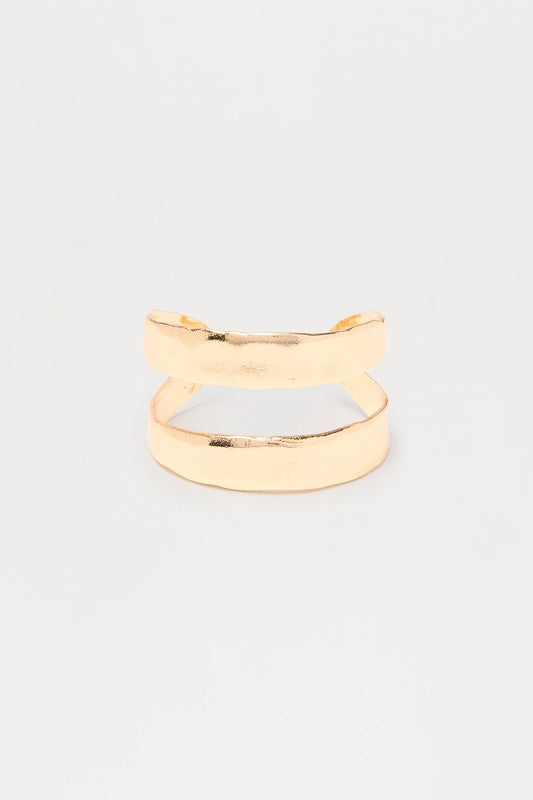 Final Touch Cuff Bracelet - Gold