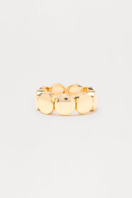 Amaya Hardware Beaded Bracelet - Gold