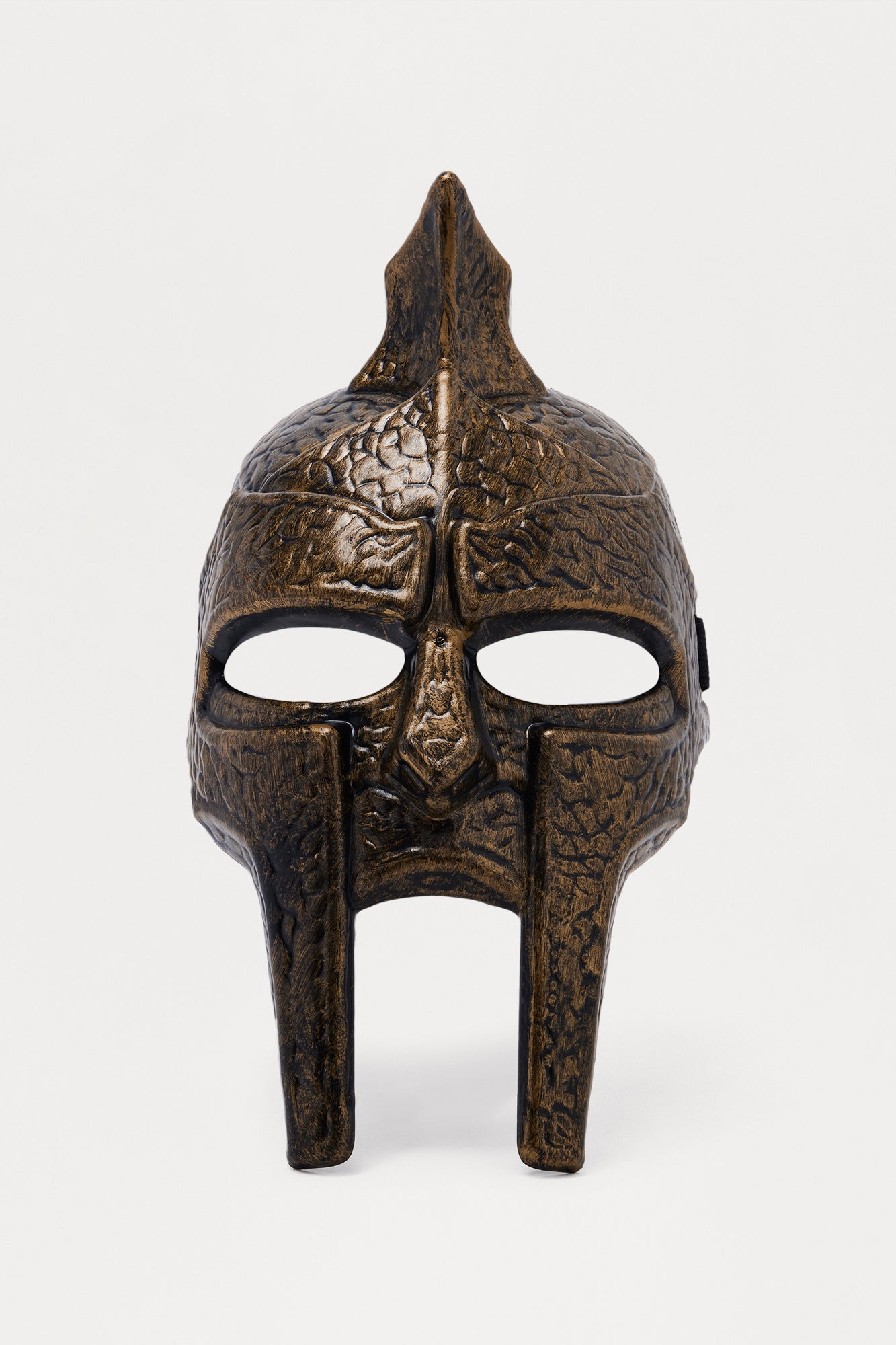 Gladiator Tiger Helmet Costume - Gold