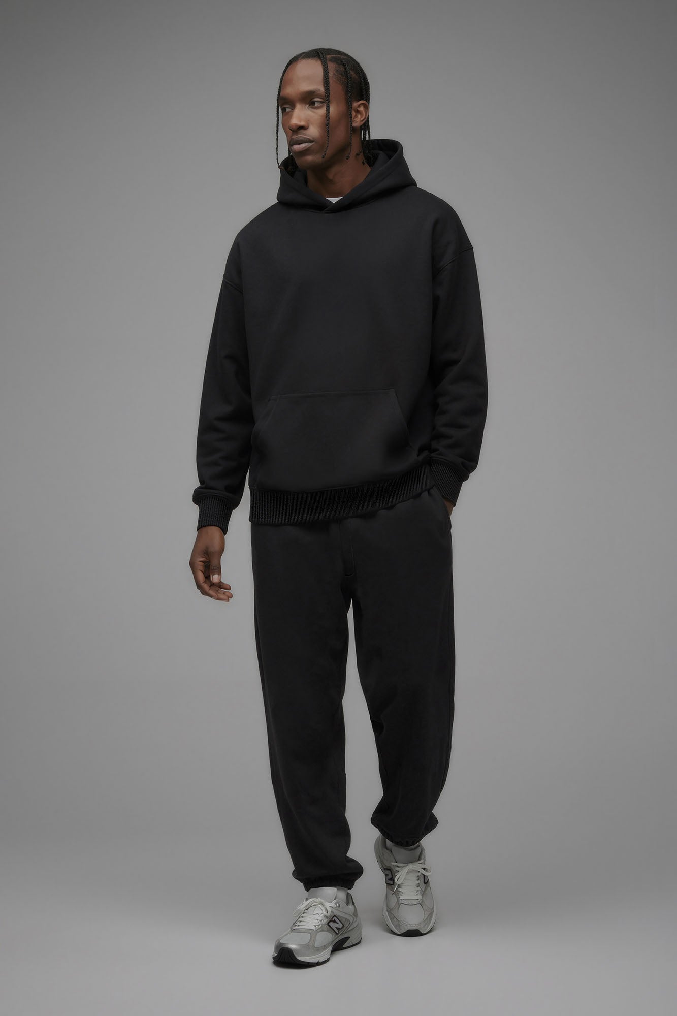 410 Oversized Hoodie - Black