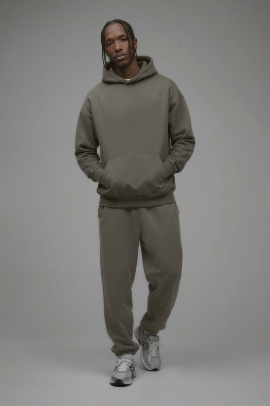 410 Relaxed Jogger - Moss Grey