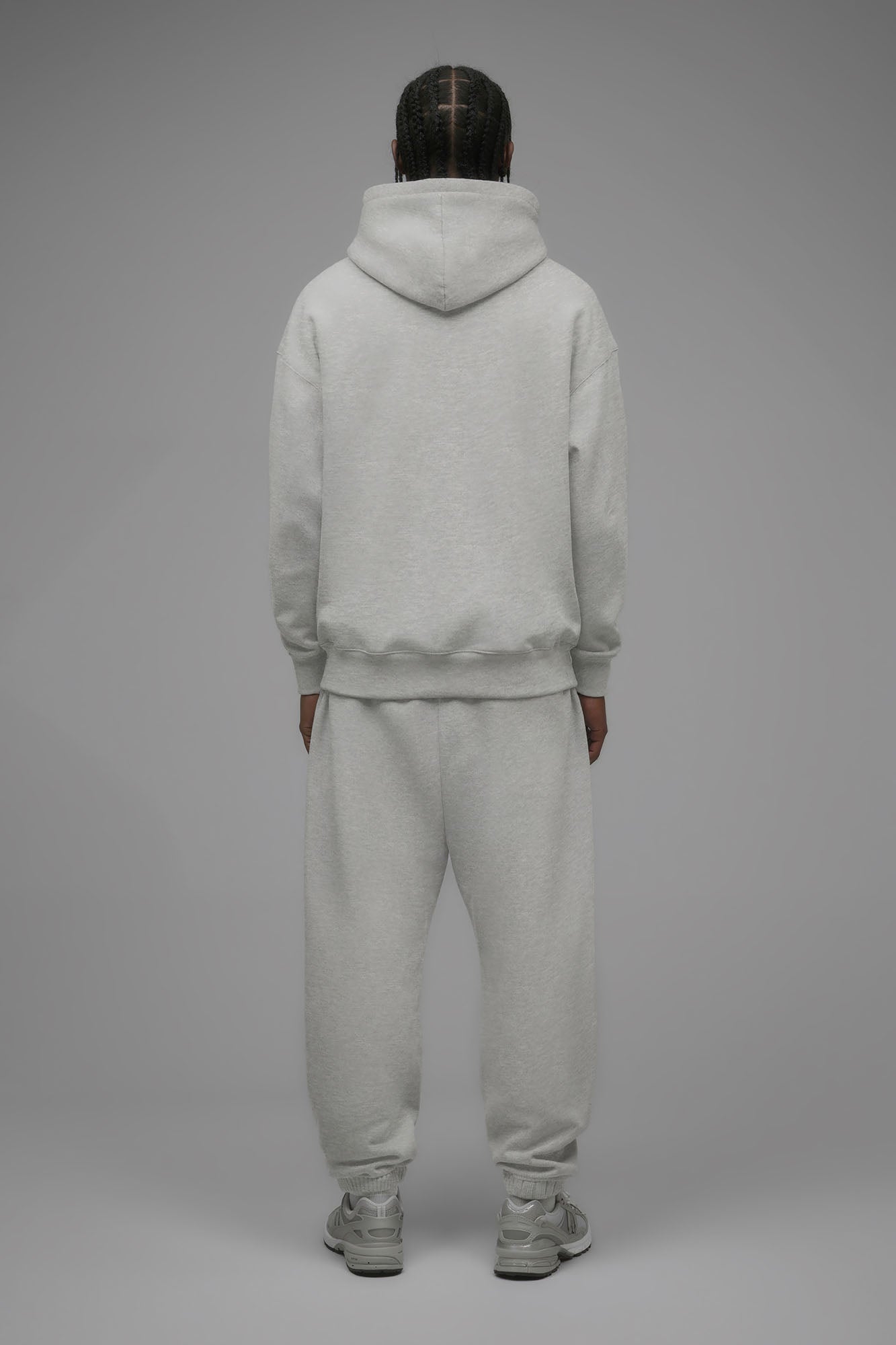 410 Relaxed Jogger - Heather Grey