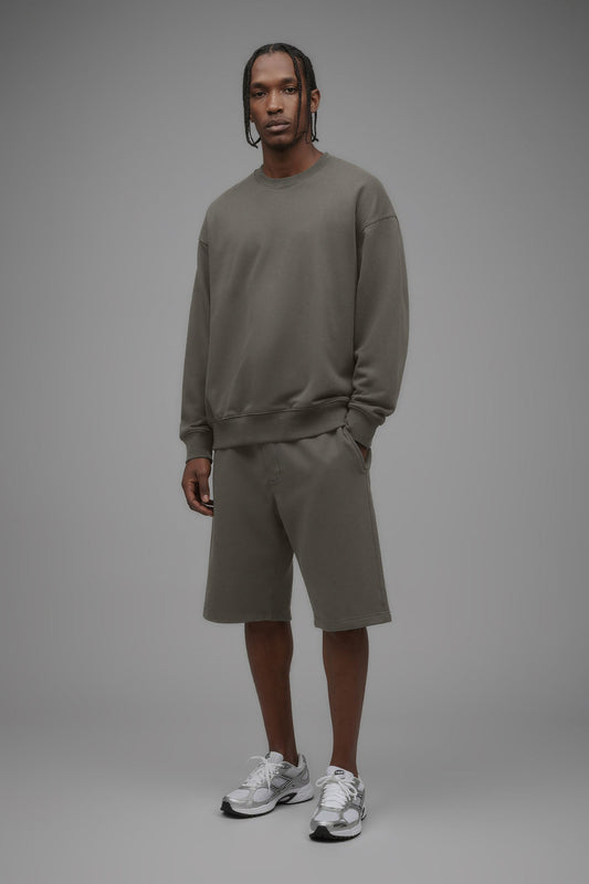 410 Baggy Shorts - Moss Grey