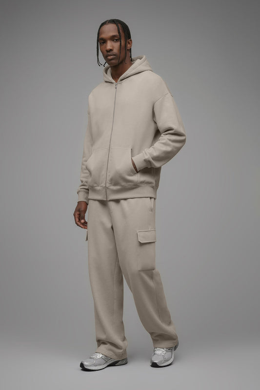 410 Baggy Cargo Sweatpants - Sand