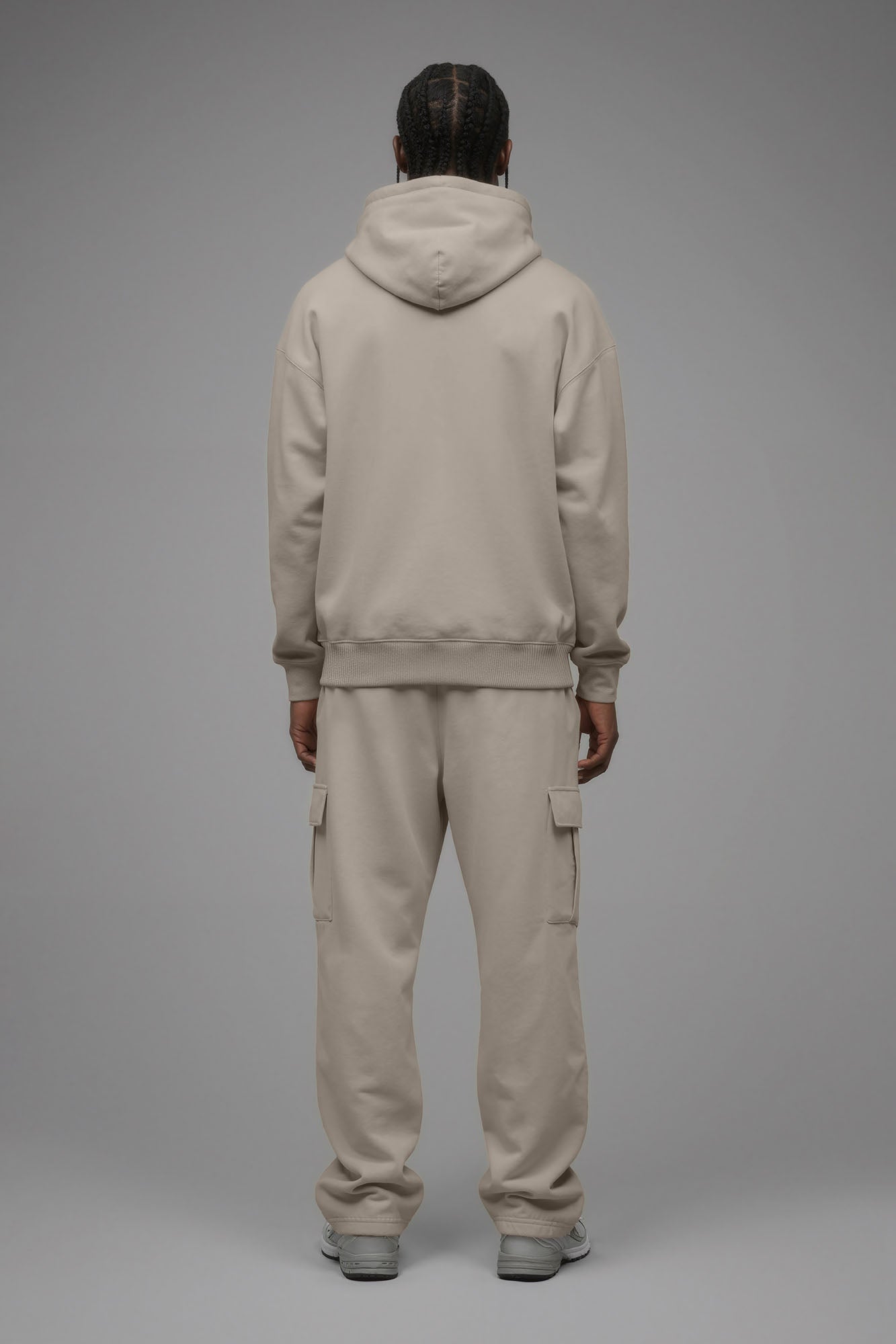 410 Baggy Cargo Sweatpants - Sand