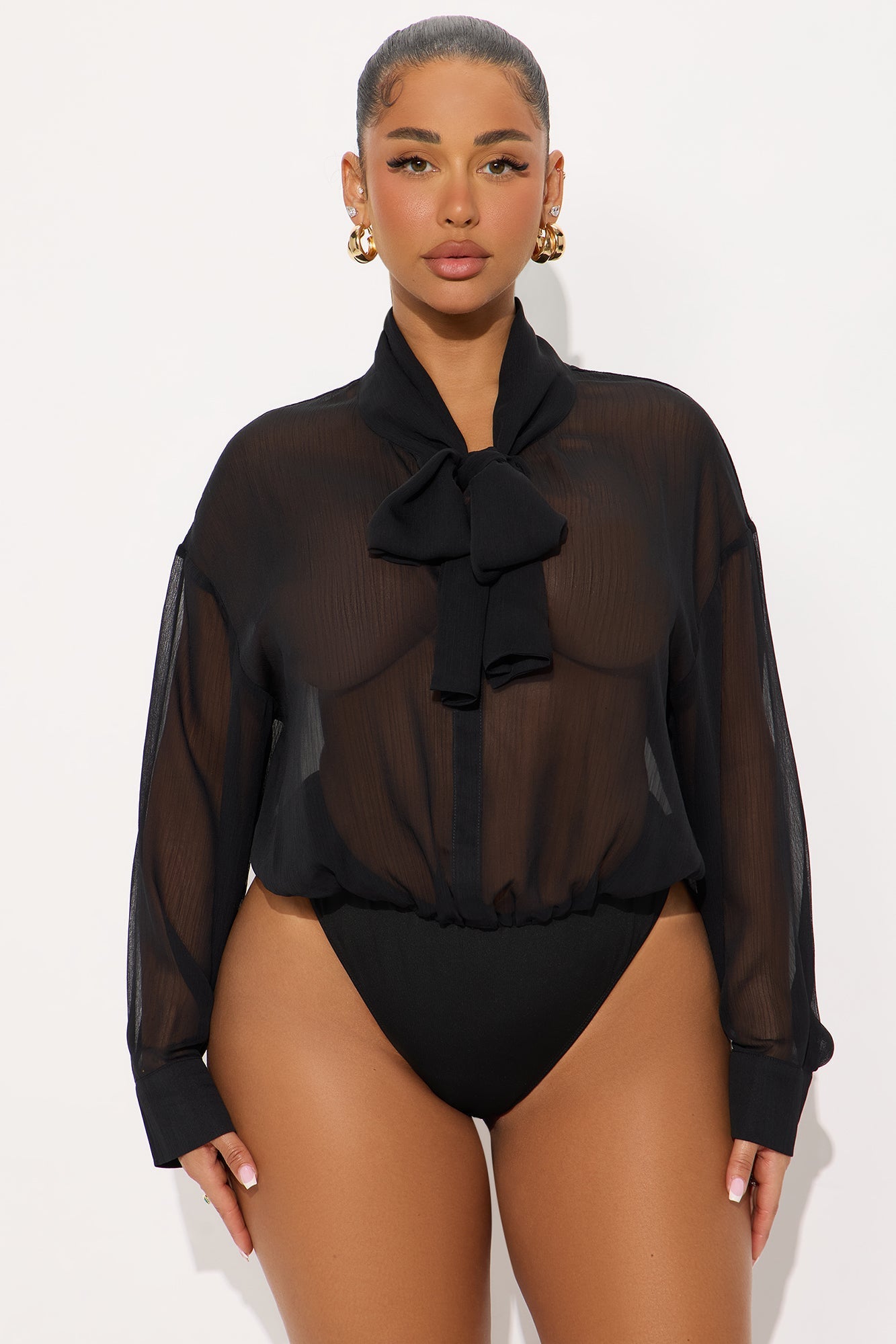 Eloise Bodysuit Pant Set - Black