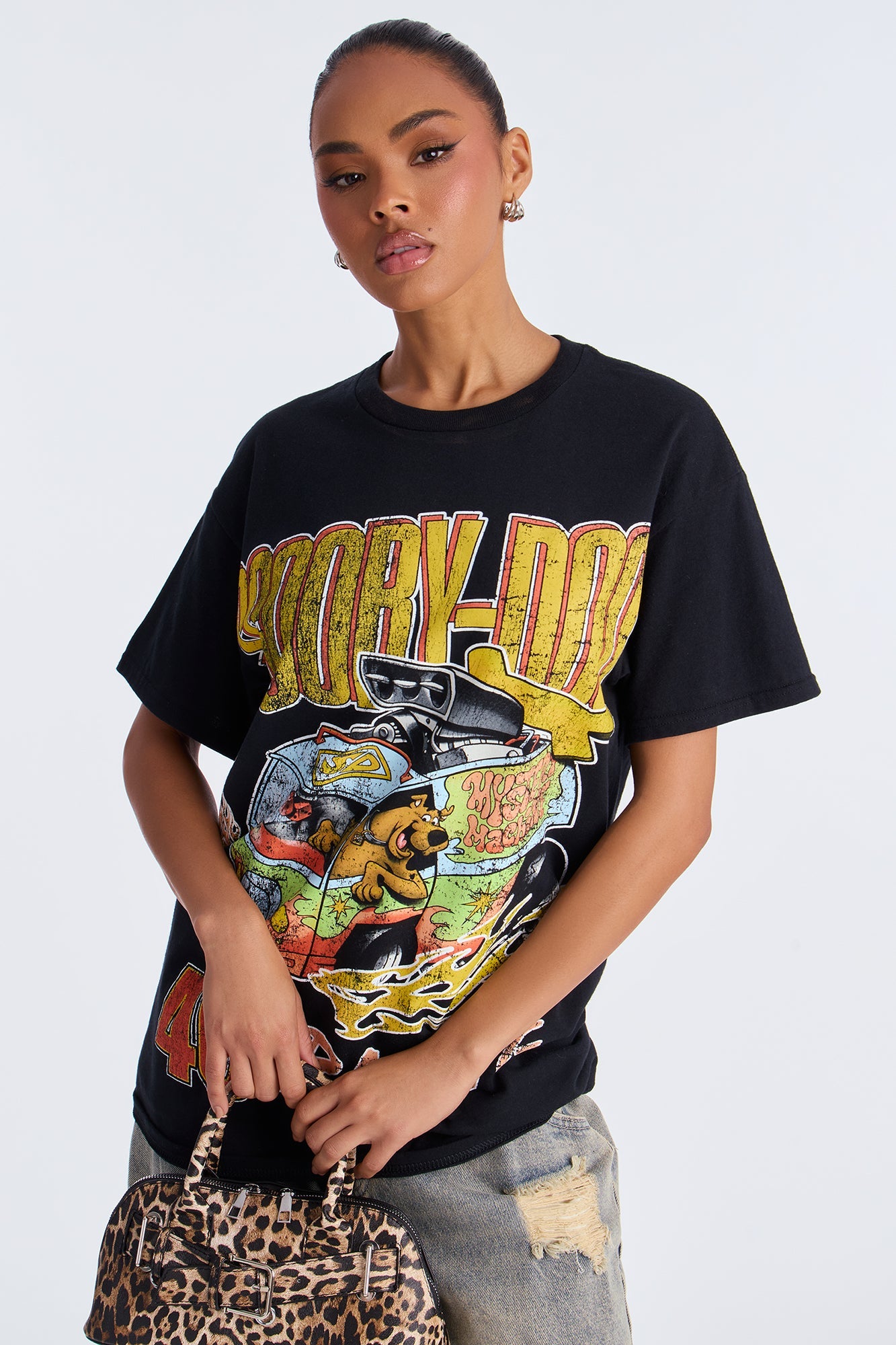 Scooby Doo Racing Tee - Black