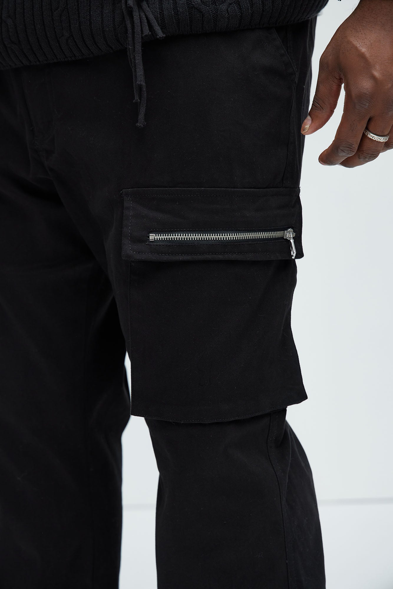 Walk it Slim Cargo Pants - Black