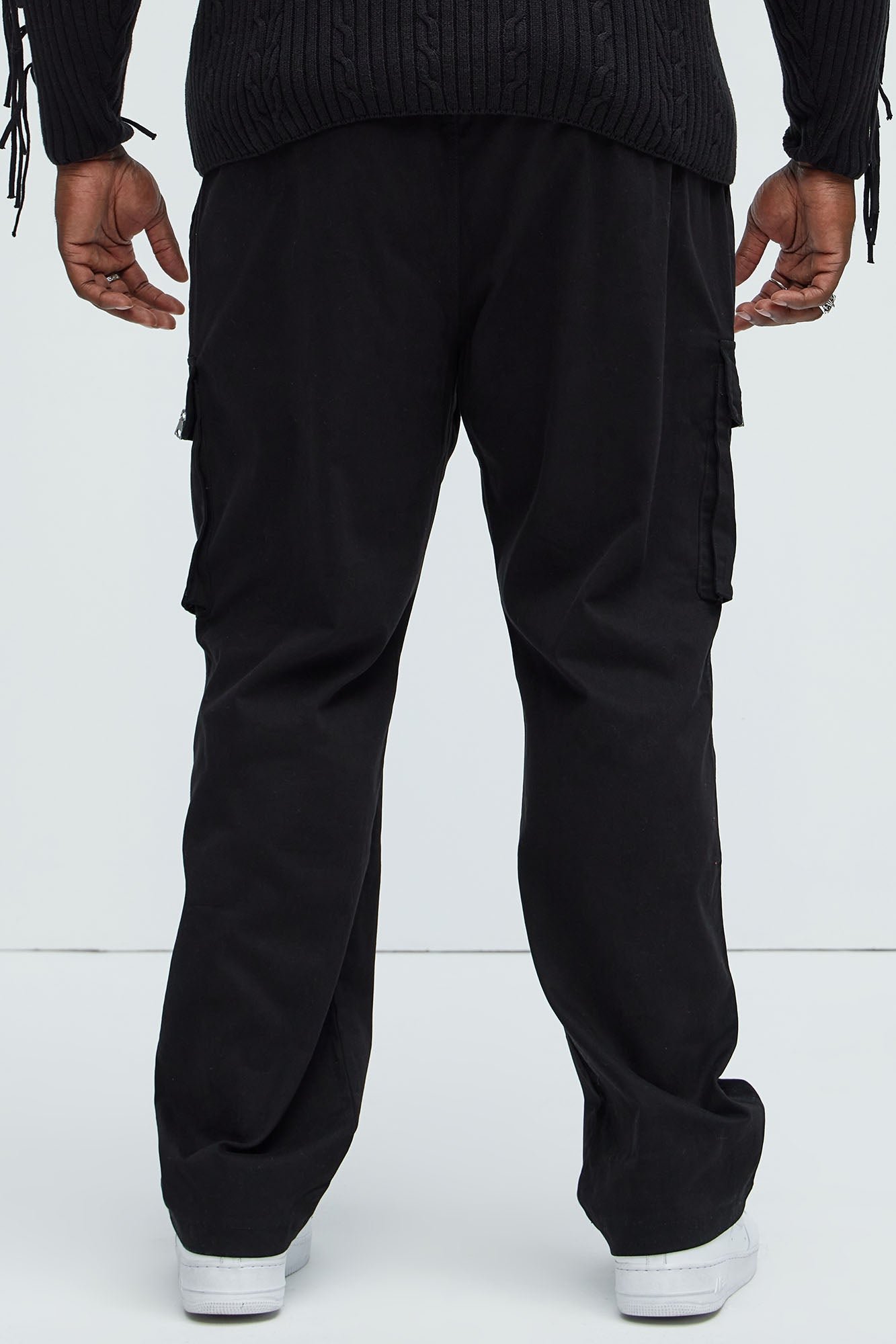Walk it Slim Cargo Pants - Black