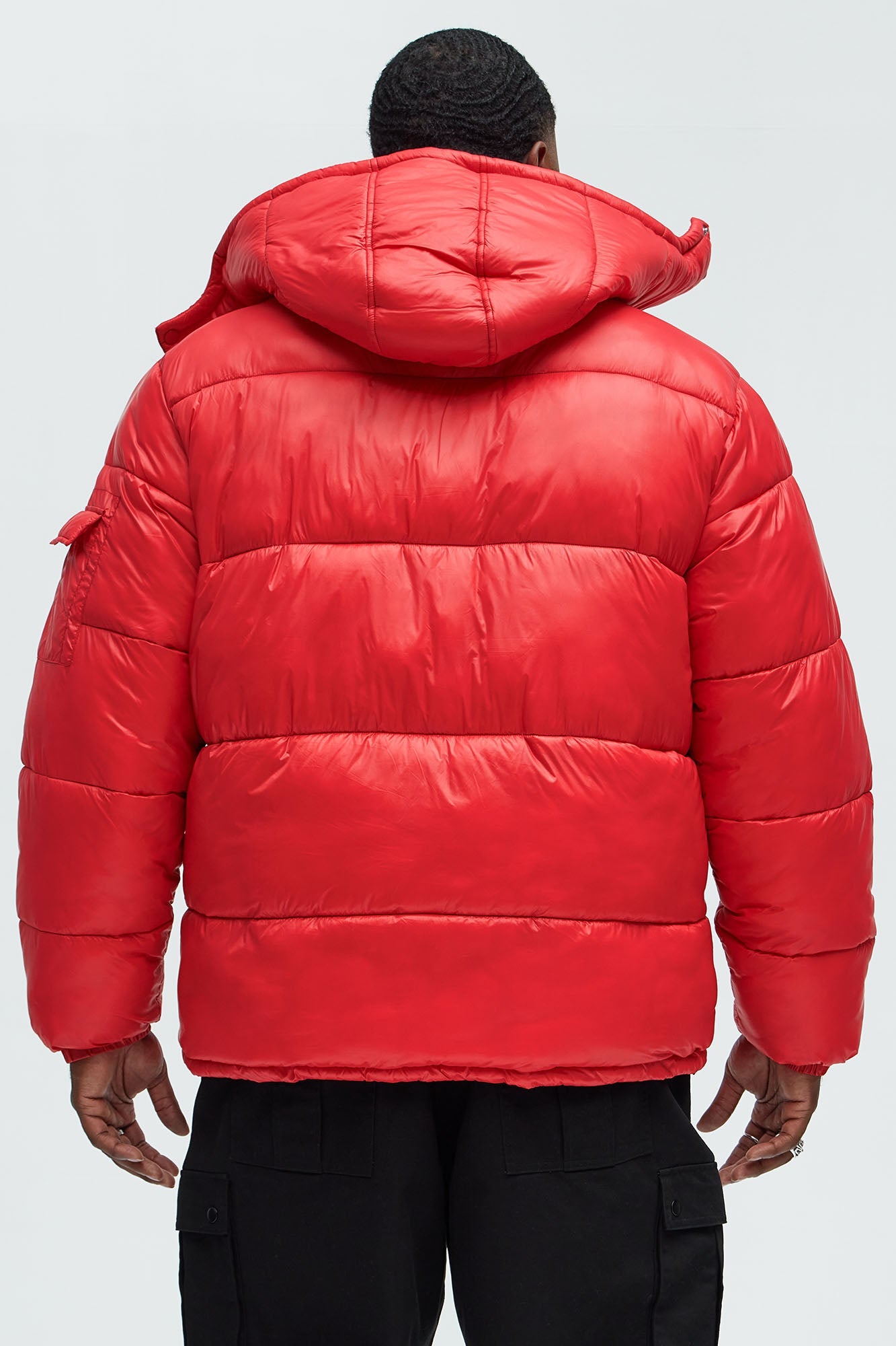 Nixer Puffer Jacket - Red