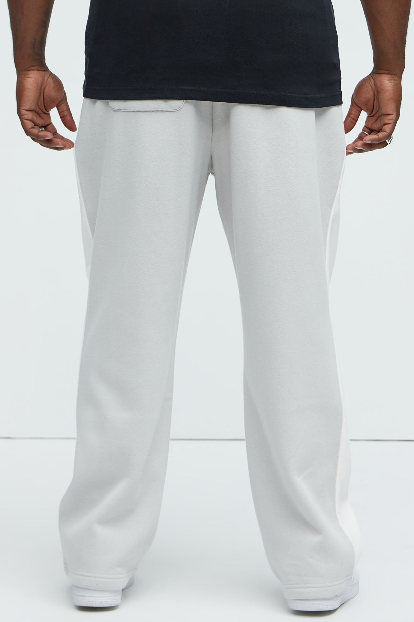 Desmond Straight Sweatpants - Grey/combo