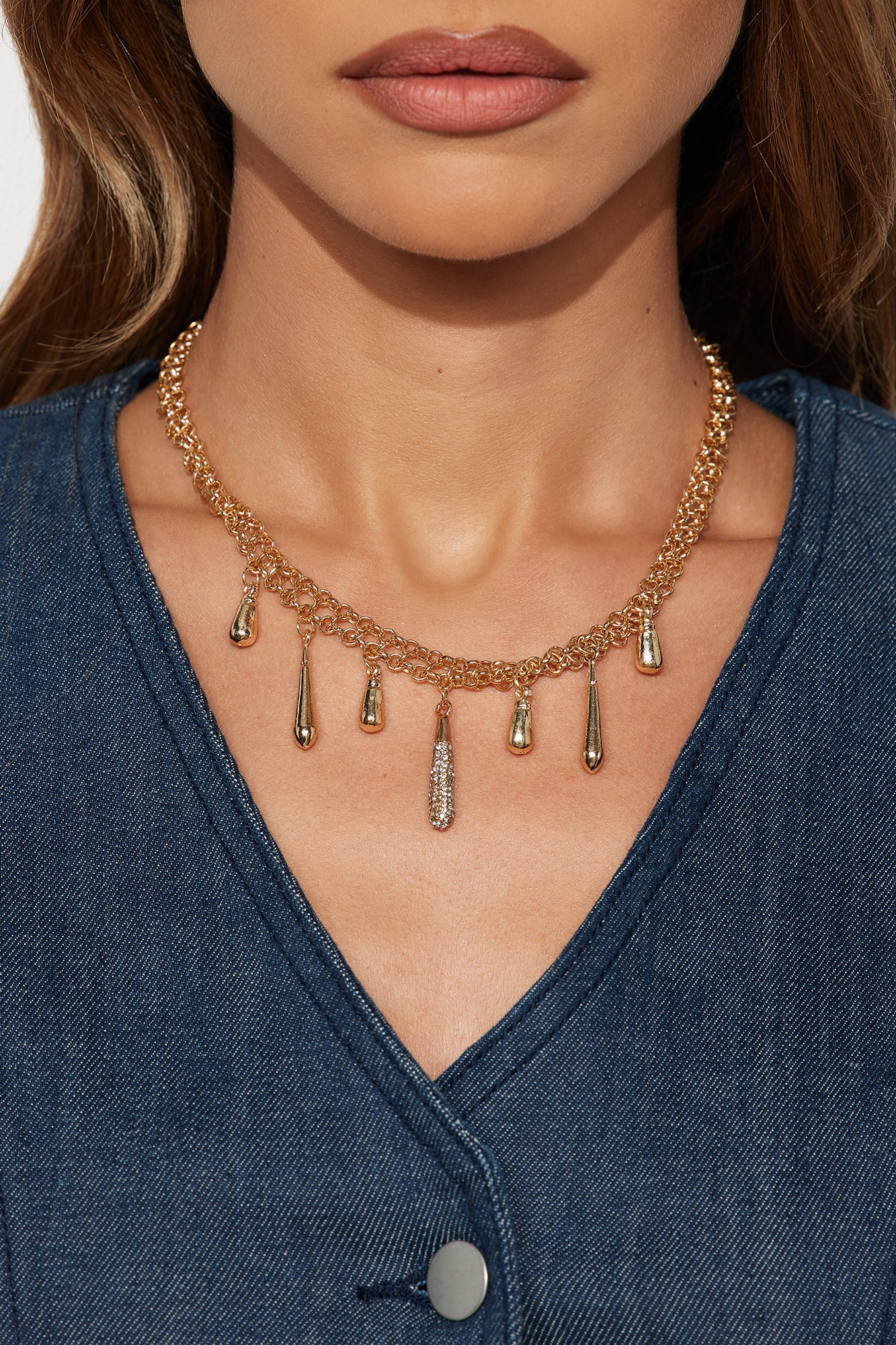 Full Of Charm Necklace - Gold