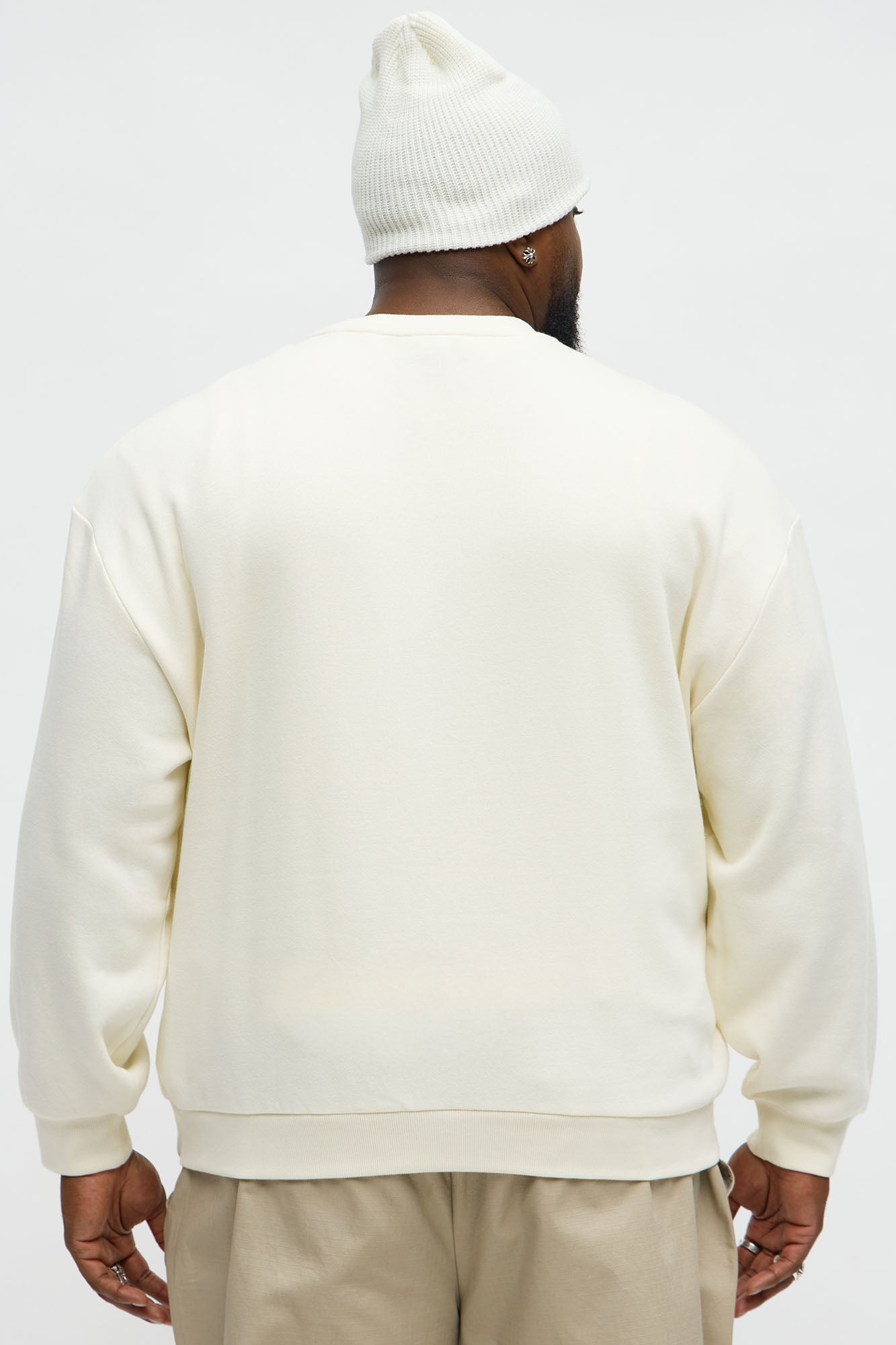 I Wanted The World Crewneck Sweatshirt - Cream