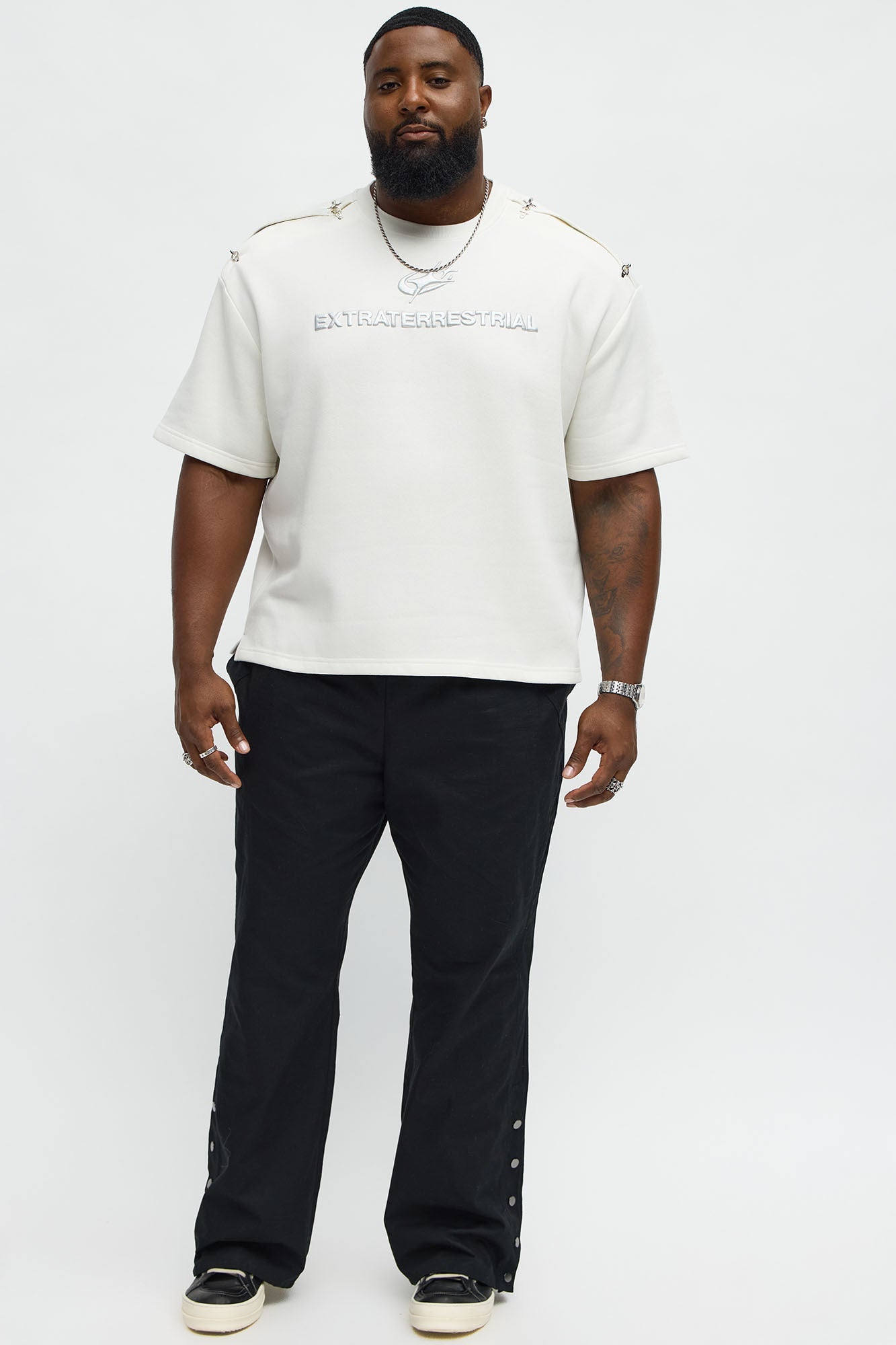 Tyson Extraterrestrial Short Sleeve Tee - Cream