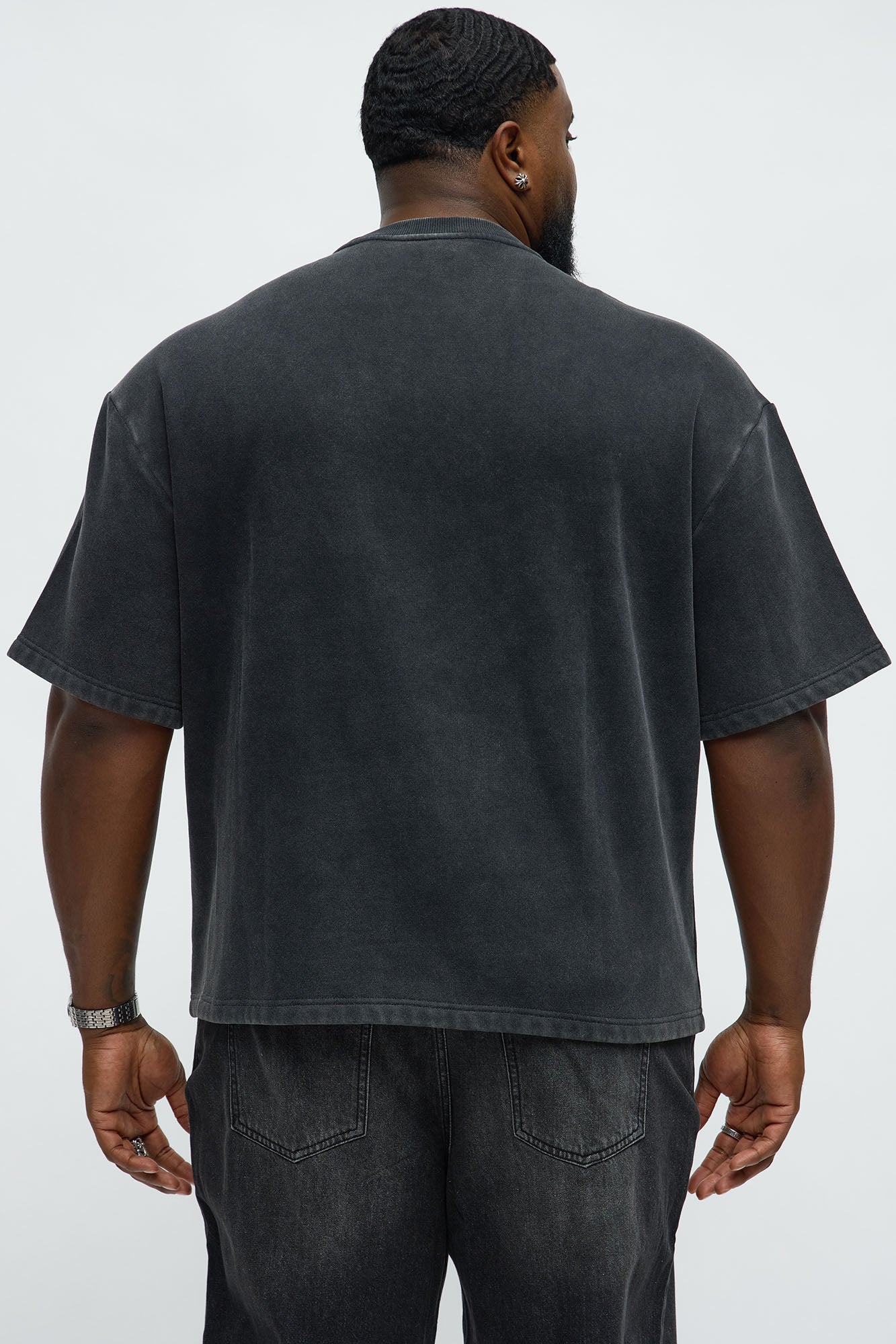 Tyson Premium Pearls Short Sleeve Tee - Black Wash