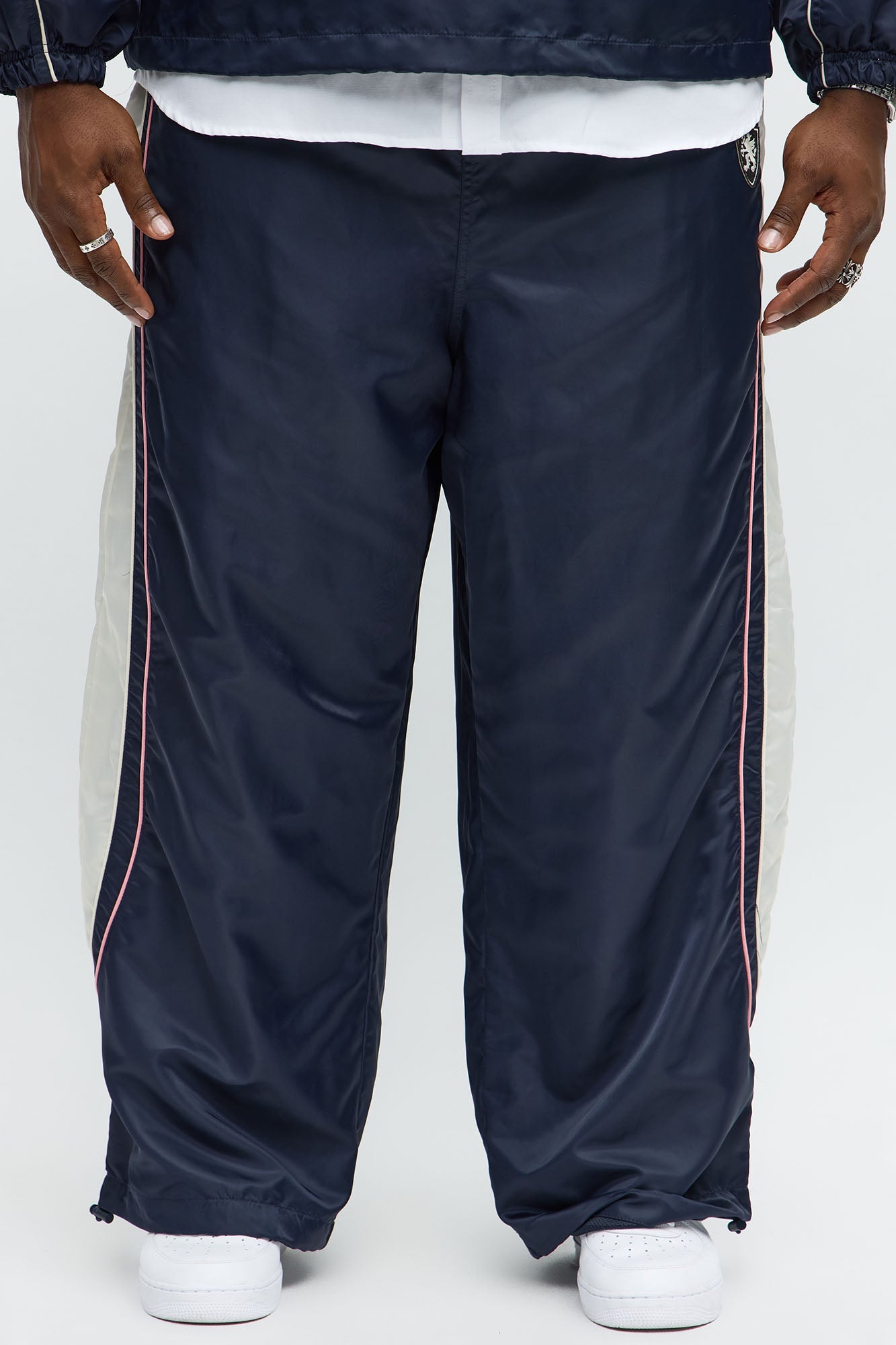 Straight Realest Flow Nylon Pant - Navy/combo