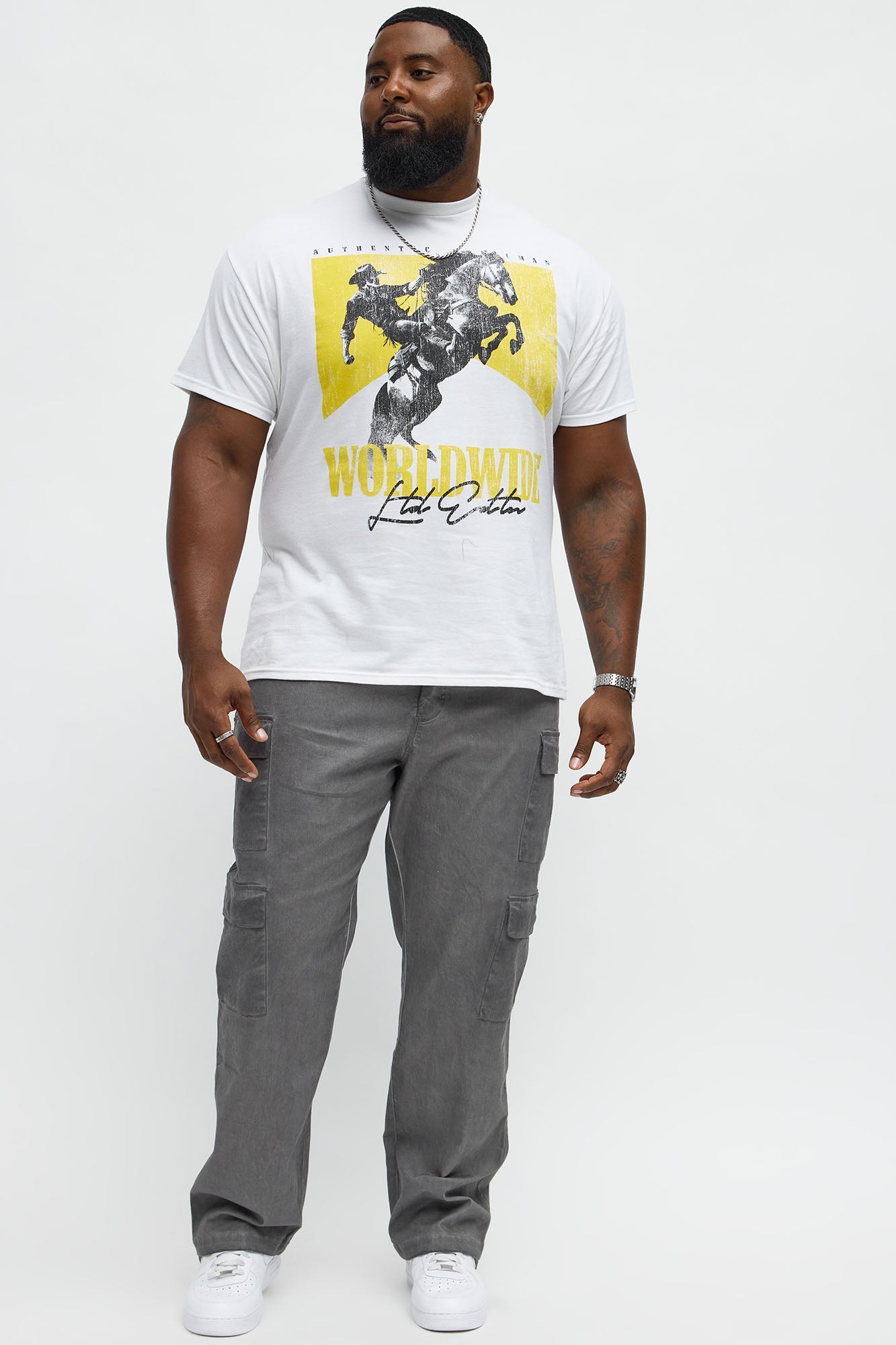 Western Limited Edition Short Sleeve Tee - White