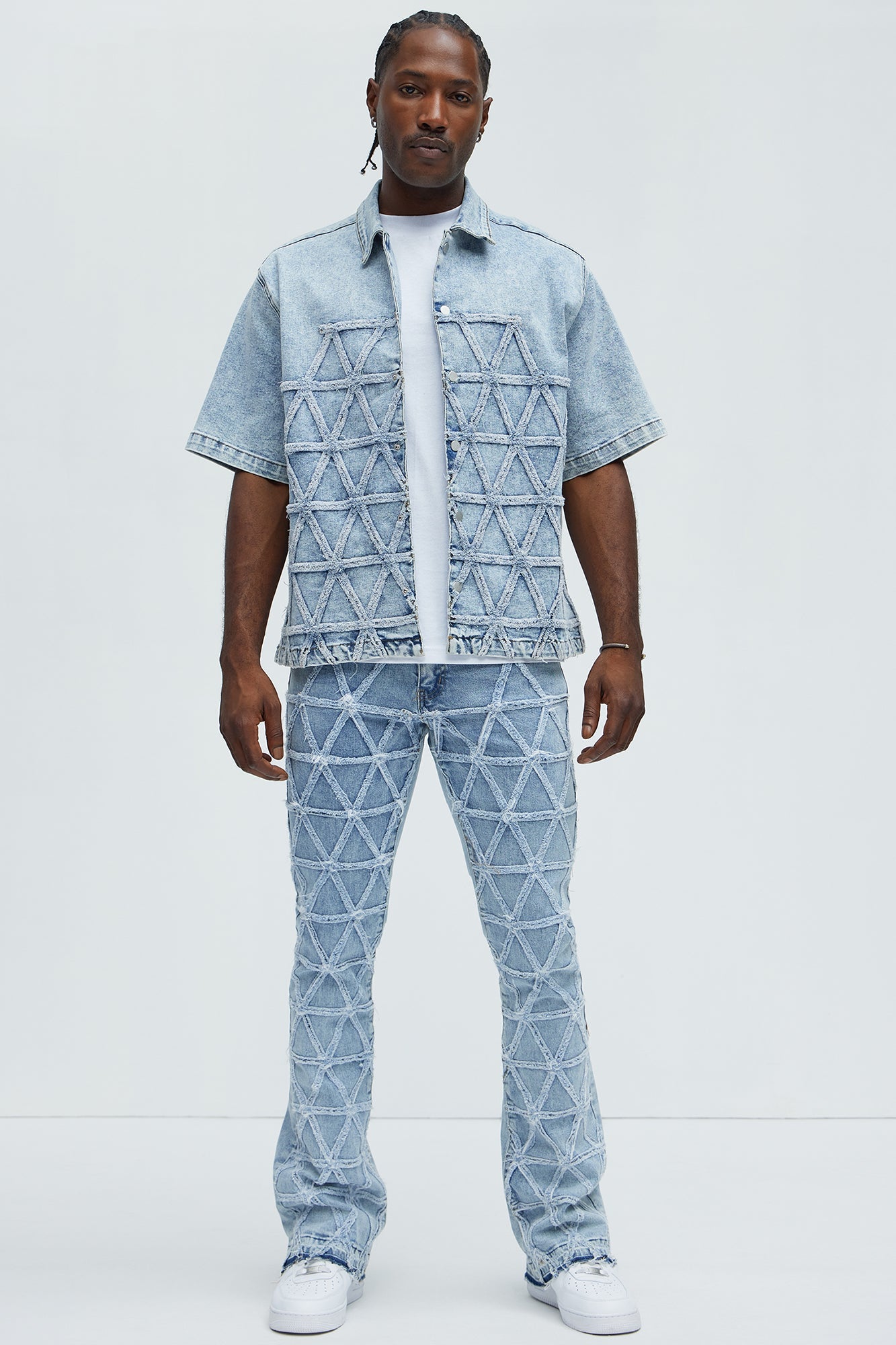 Interstellar Denim Shirt - Light Wash