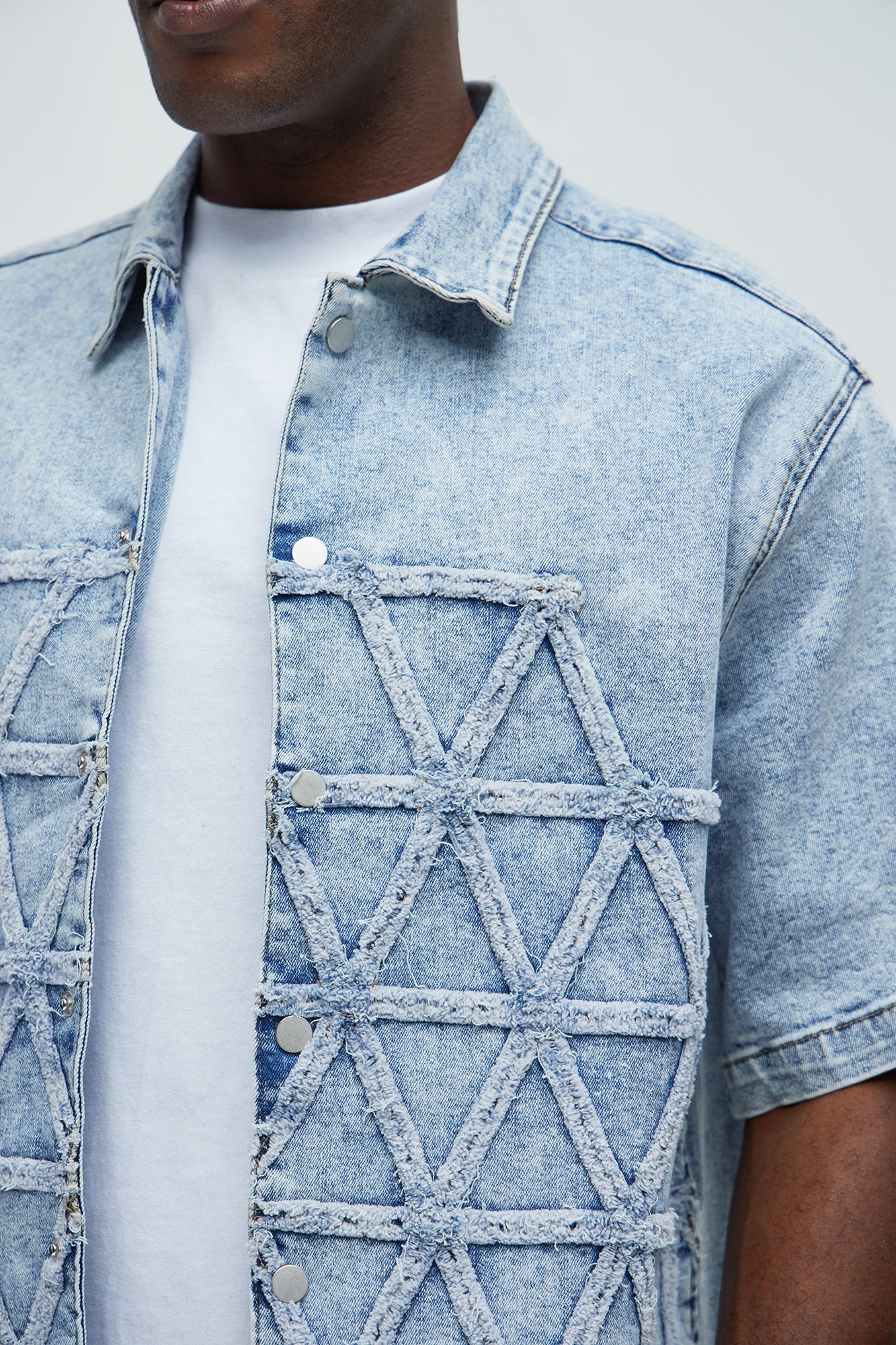 Interstellar Denim Shirt - Light Wash