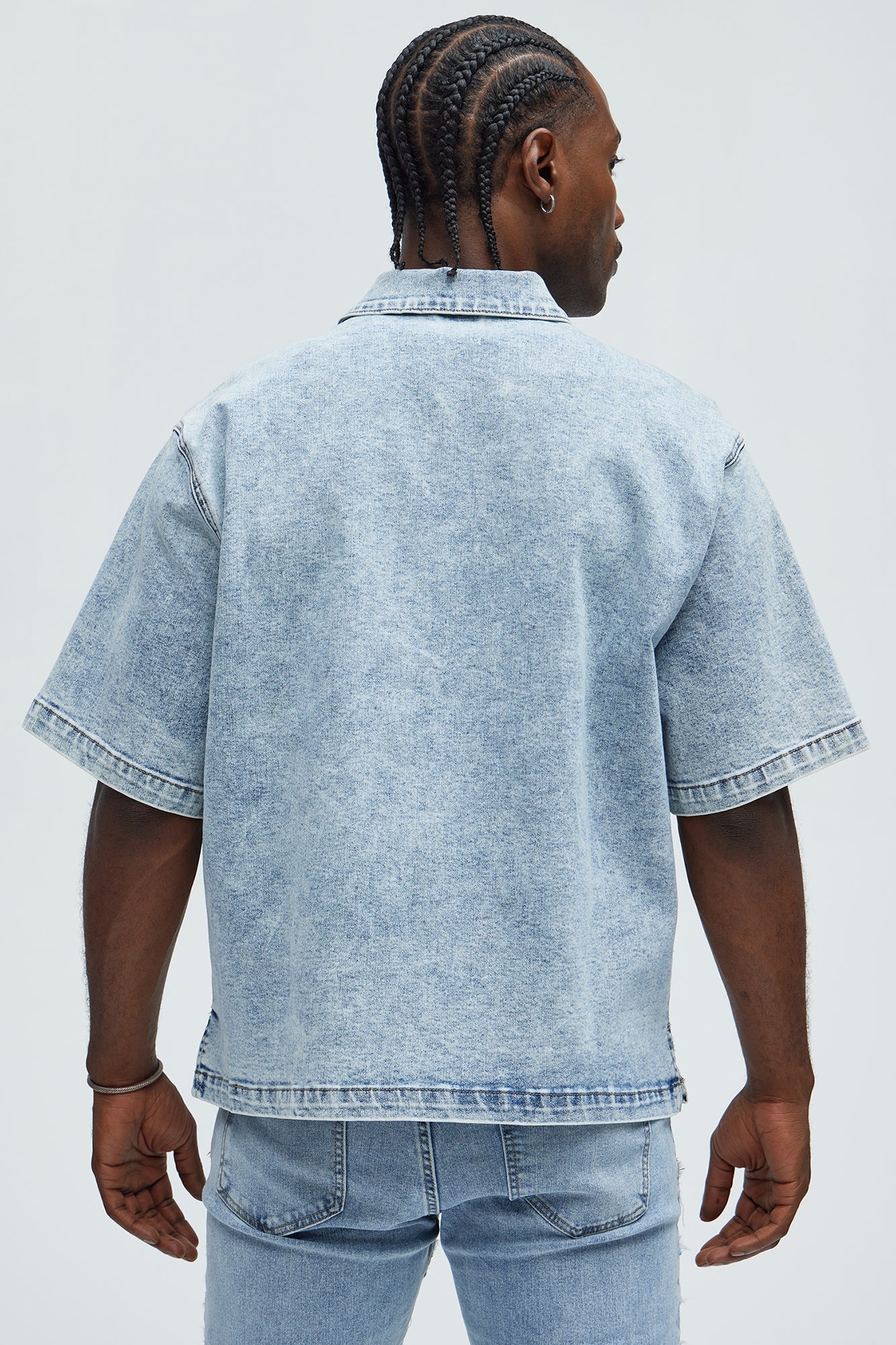 Interstellar Denim Shirt - Light Wash