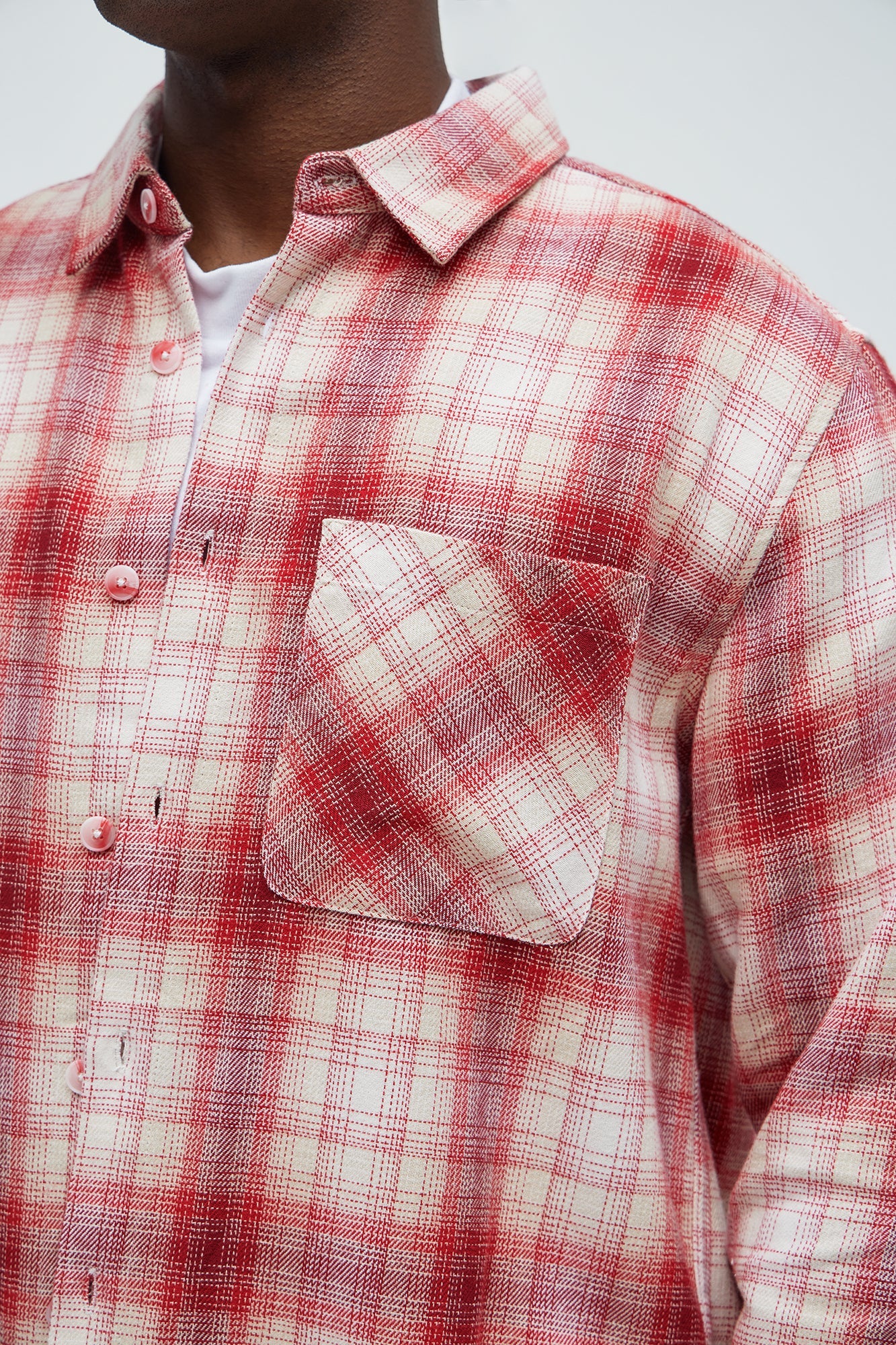Dighton Plaid Shirt - Red/combo