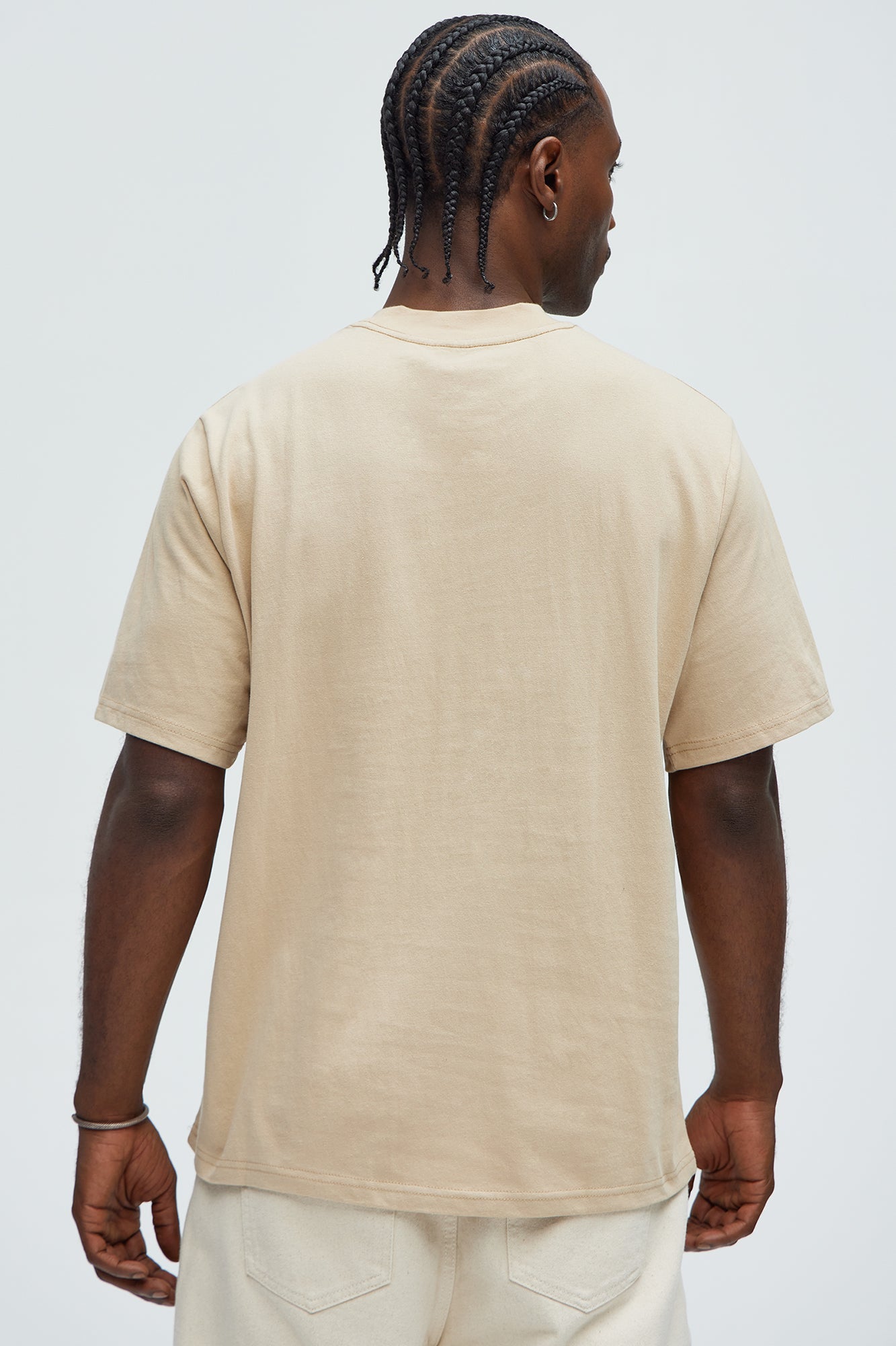 Oversized Heavyweight Tee 240GSM - Tan