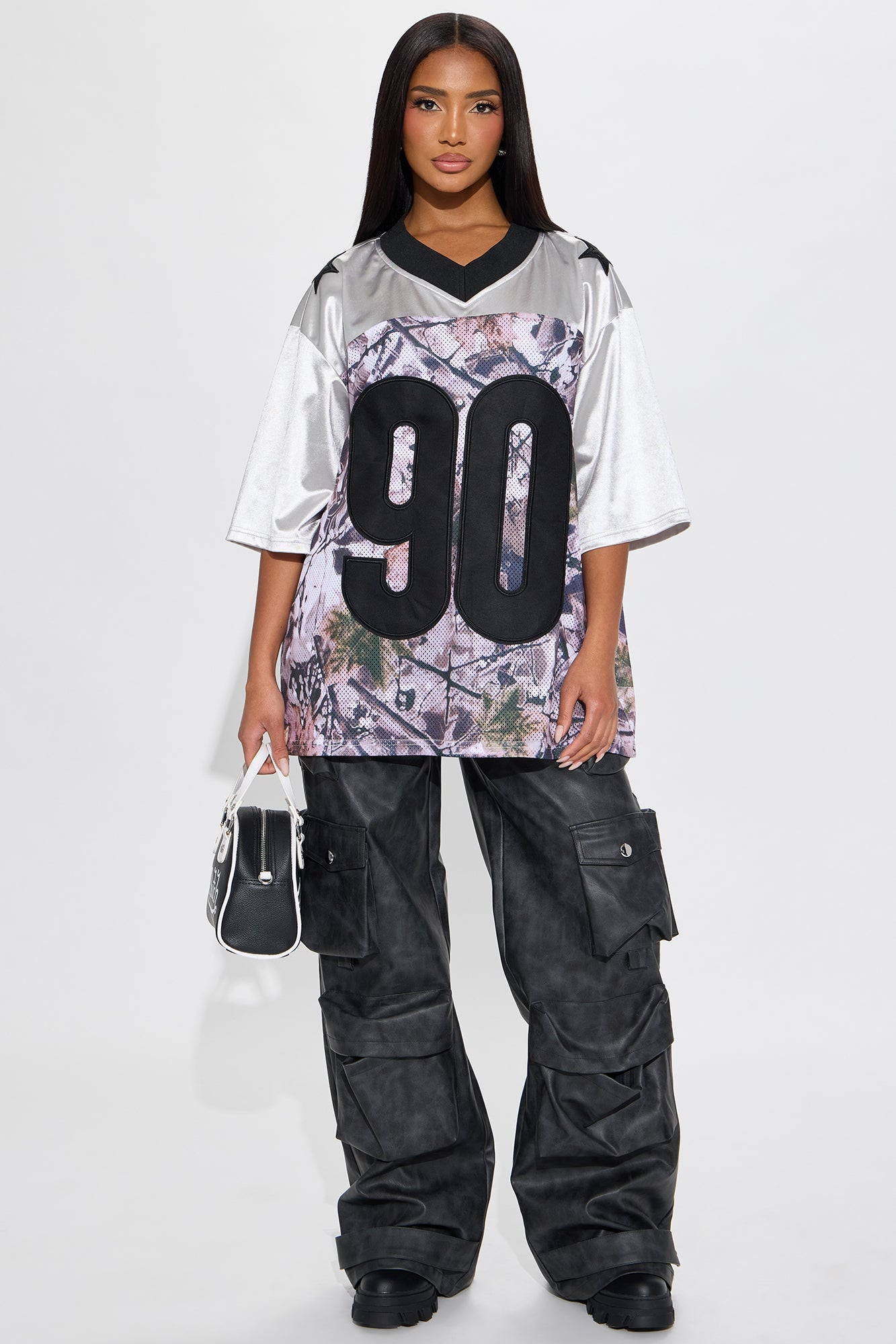 Team Ninety Camo Jersey - Grey/combo