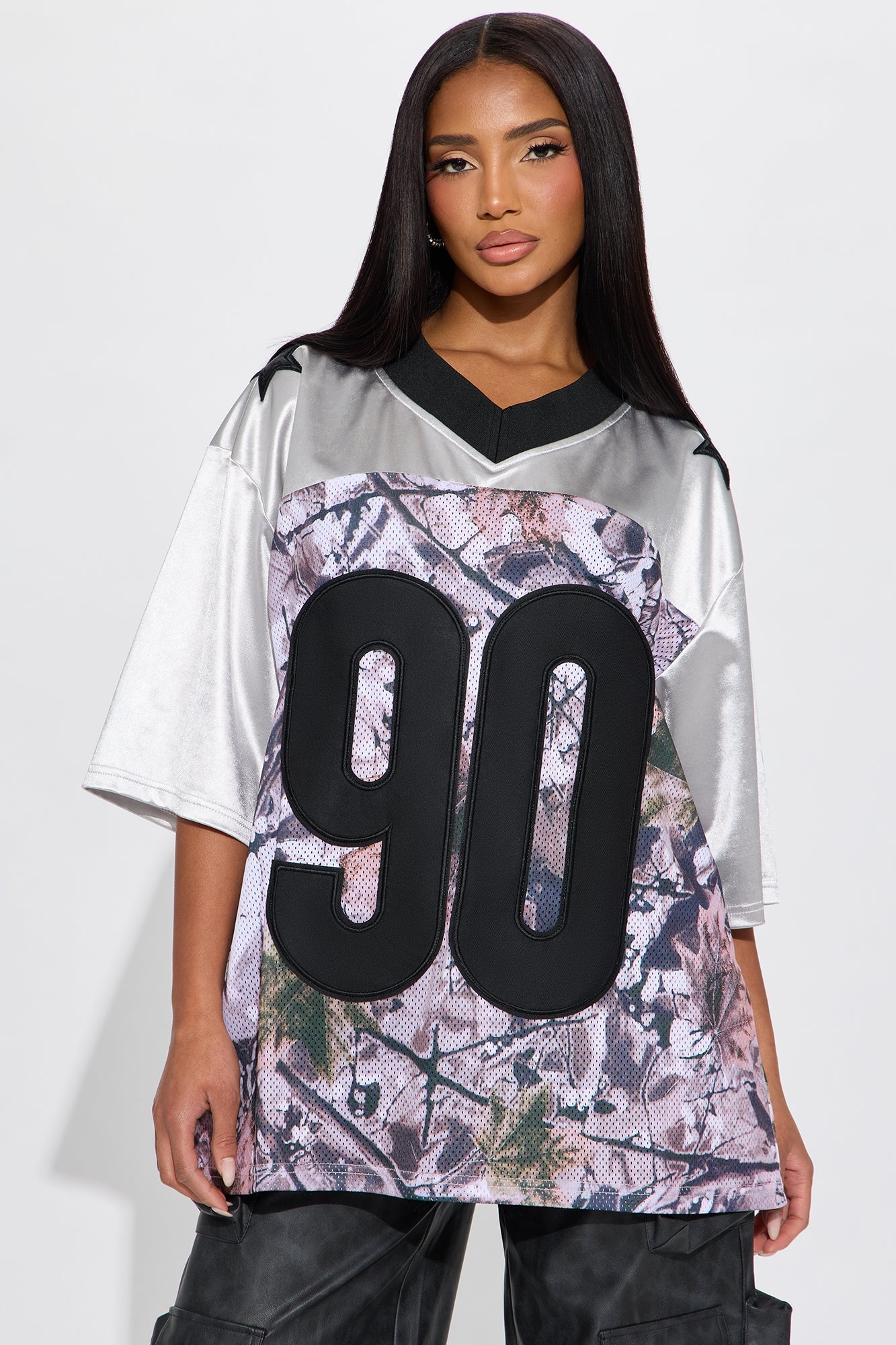 Team Ninety Camo Jersey - Grey/combo