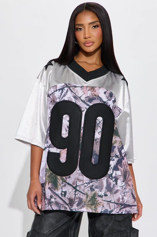 Team Ninety Camo Jersey - Grey/combo