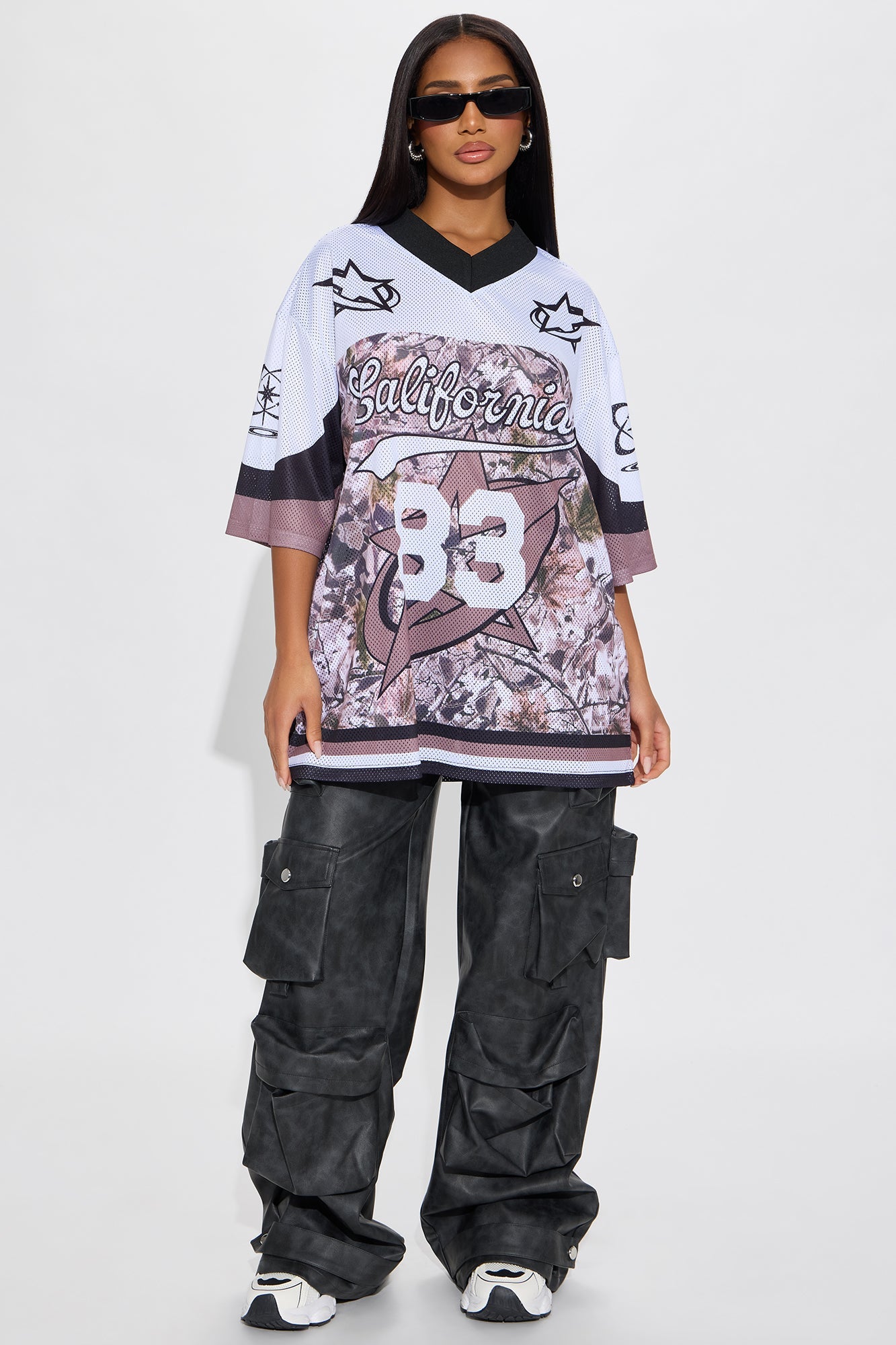 California 83 Camo Jersey - Black/combo