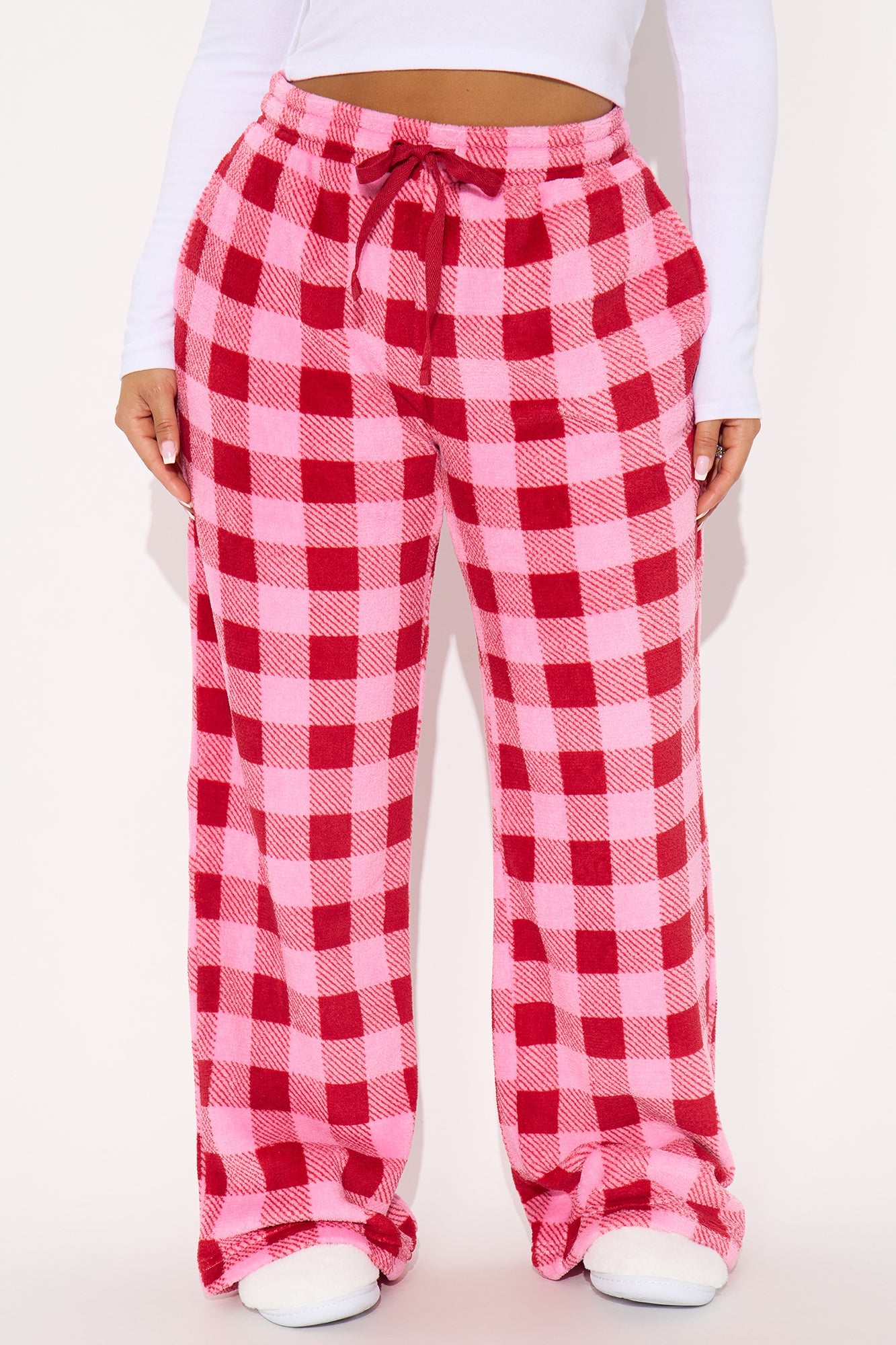 Cozy Moments Plush PJ Pants - Pink