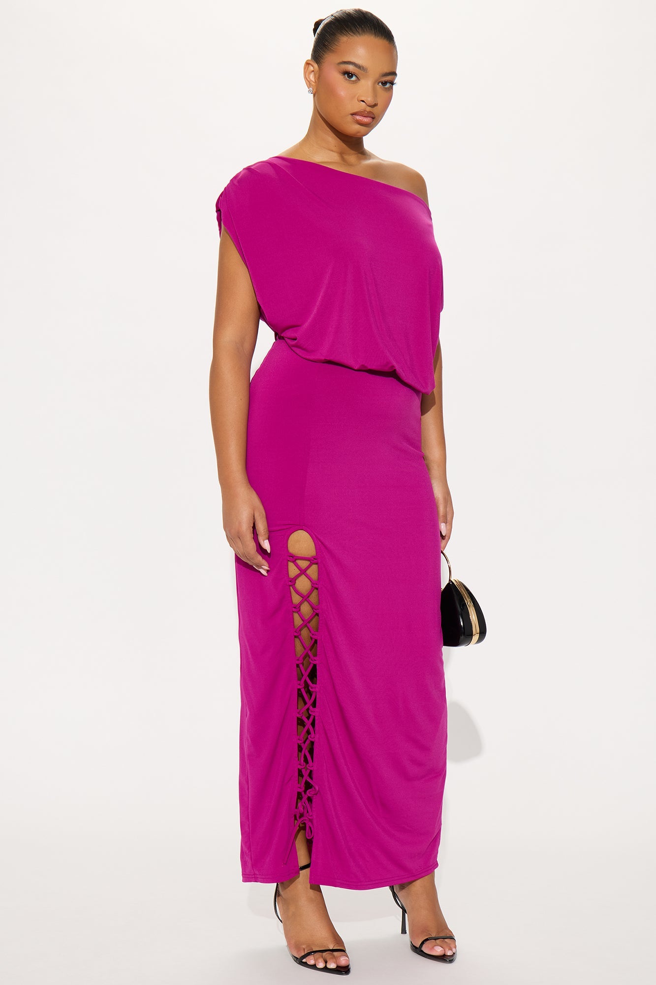 She's a Vision Maxi Dress - Plum