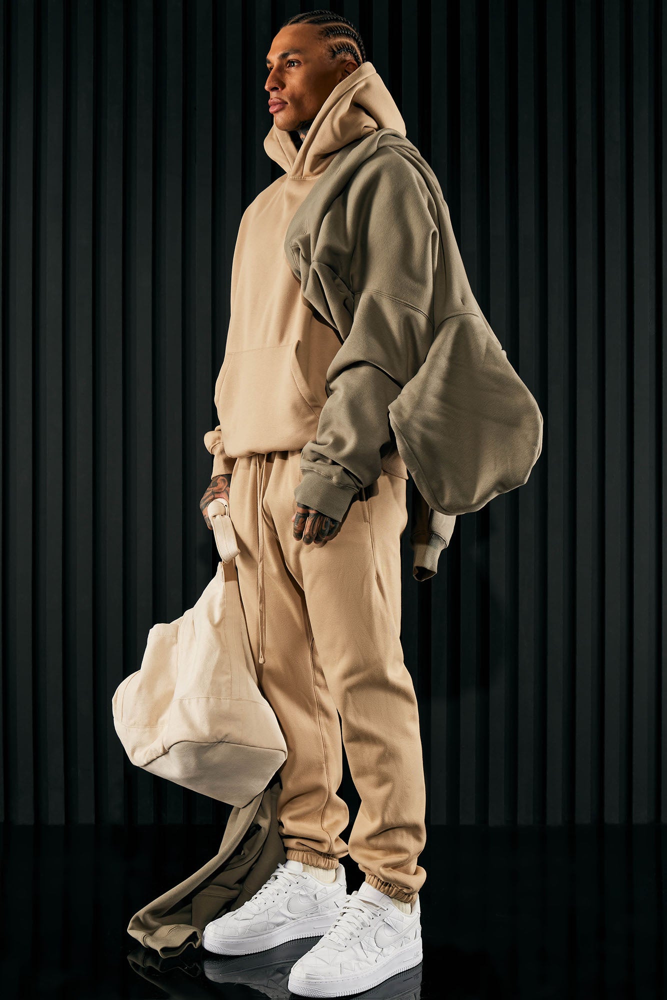 Tyson Heavyweight Sweat Jogger - Taupe