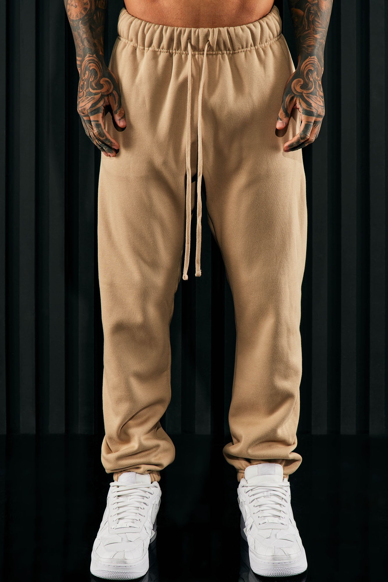 Tyson Heavyweight Sweat Jogger - Taupe