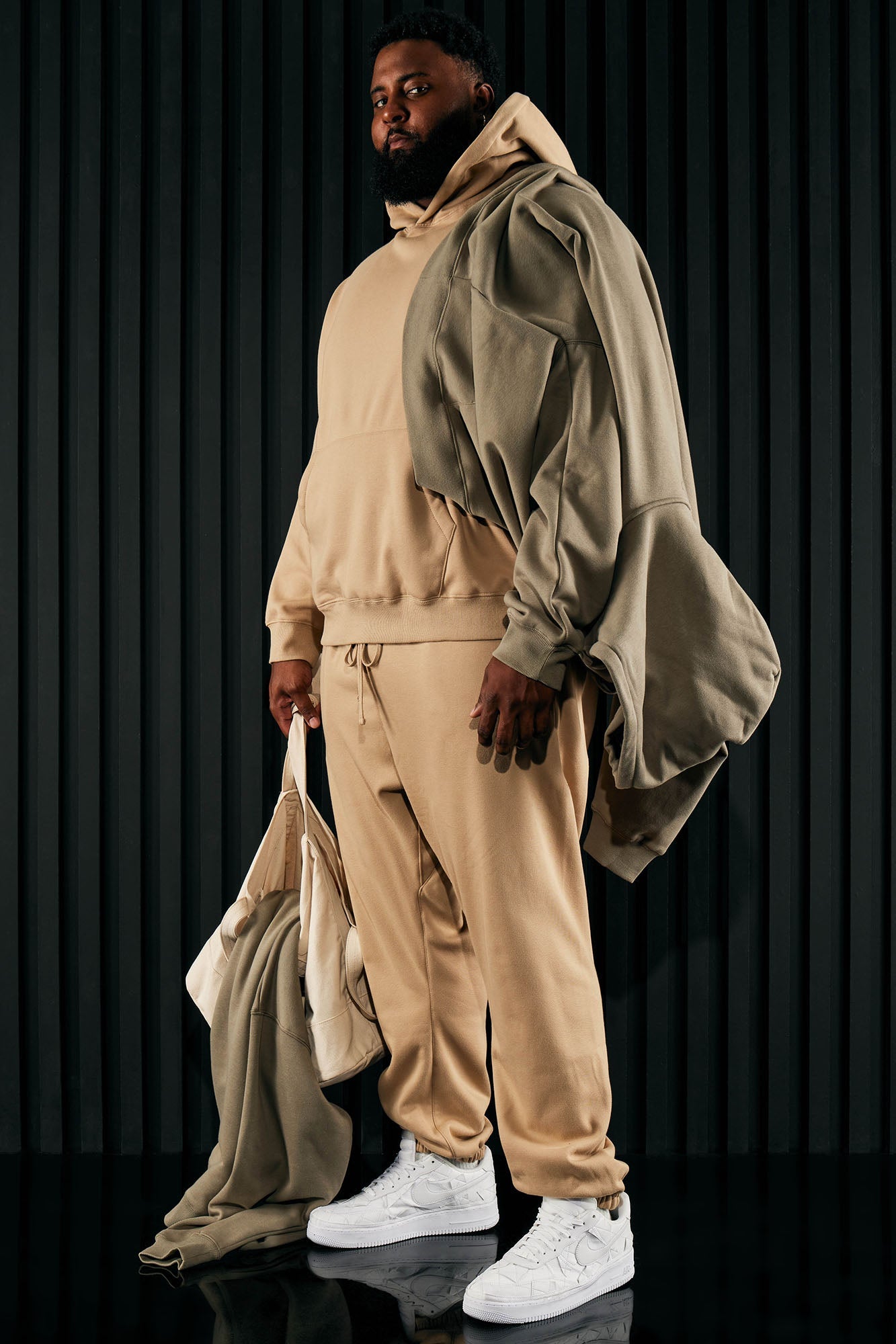 Tyson Heavyweight Sweat Jogger - Taupe