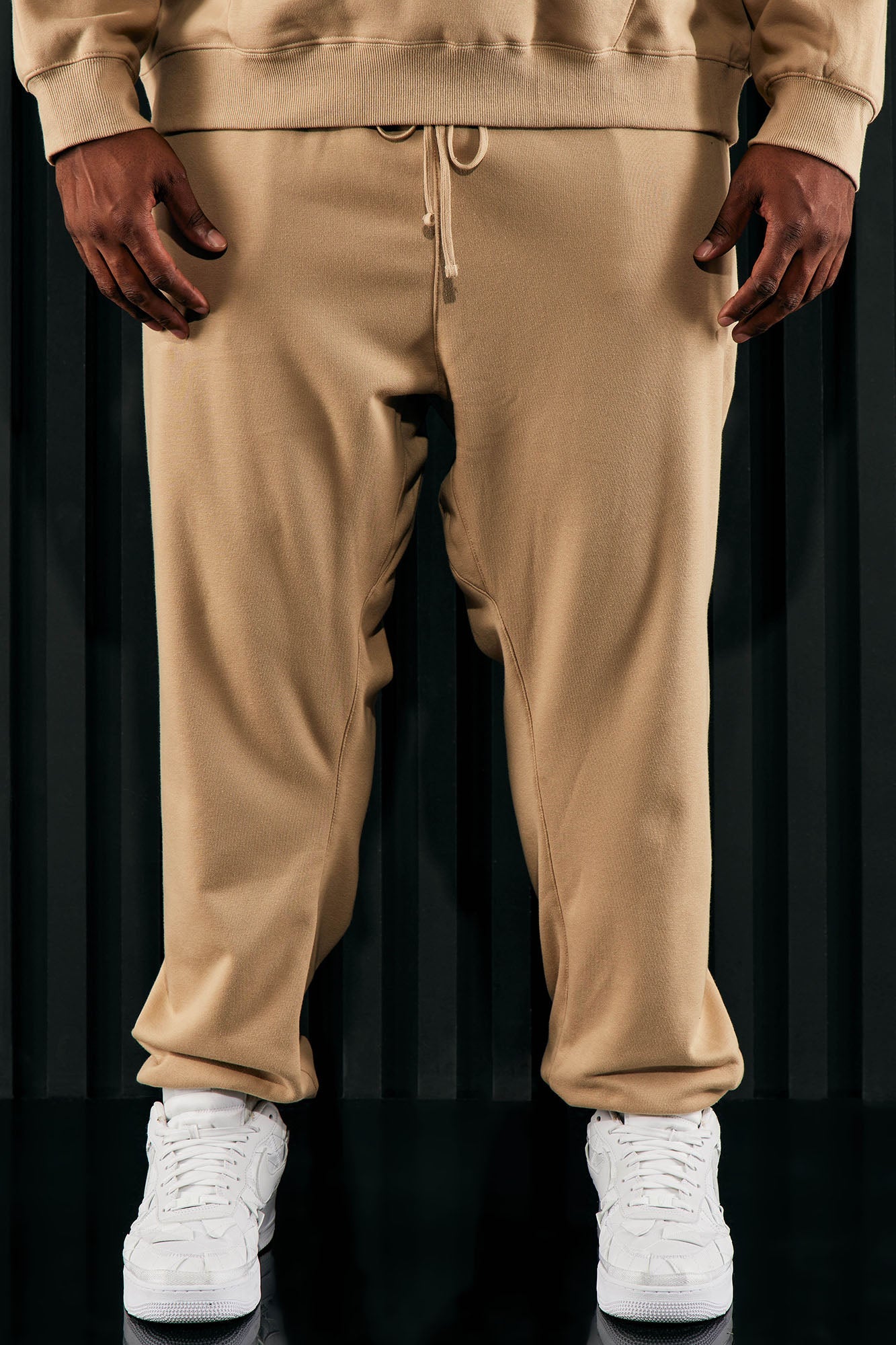 Tyson Heavyweight Sweat Jogger - Taupe