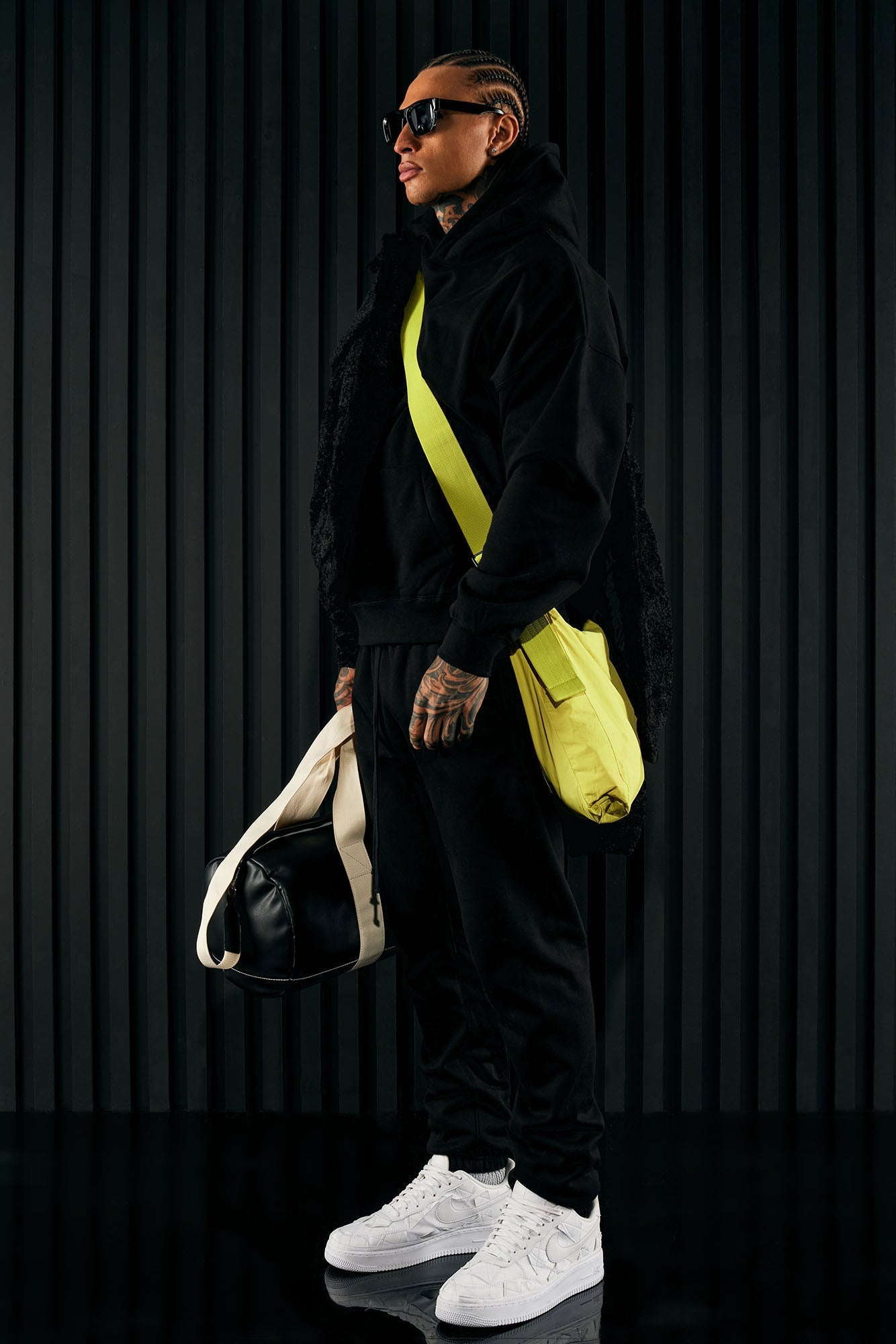 Tyson Heavyweight Sweat Jogger - Black