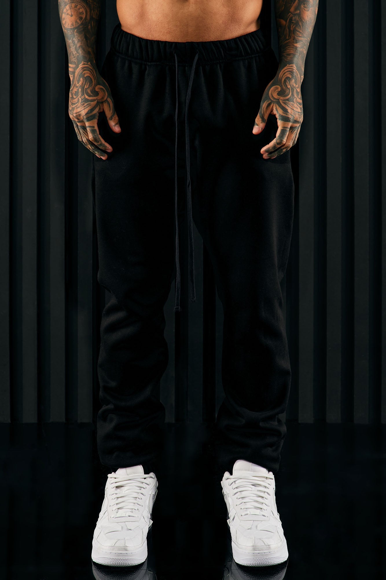 Tyson Heavyweight Sweat Jogger - Black