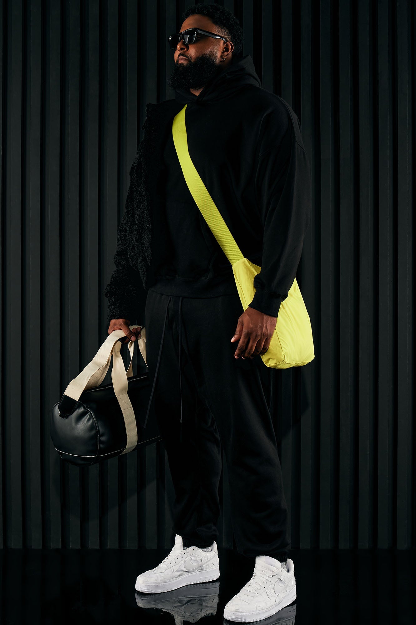 Tyson Heavyweight Sweat Jogger - Black