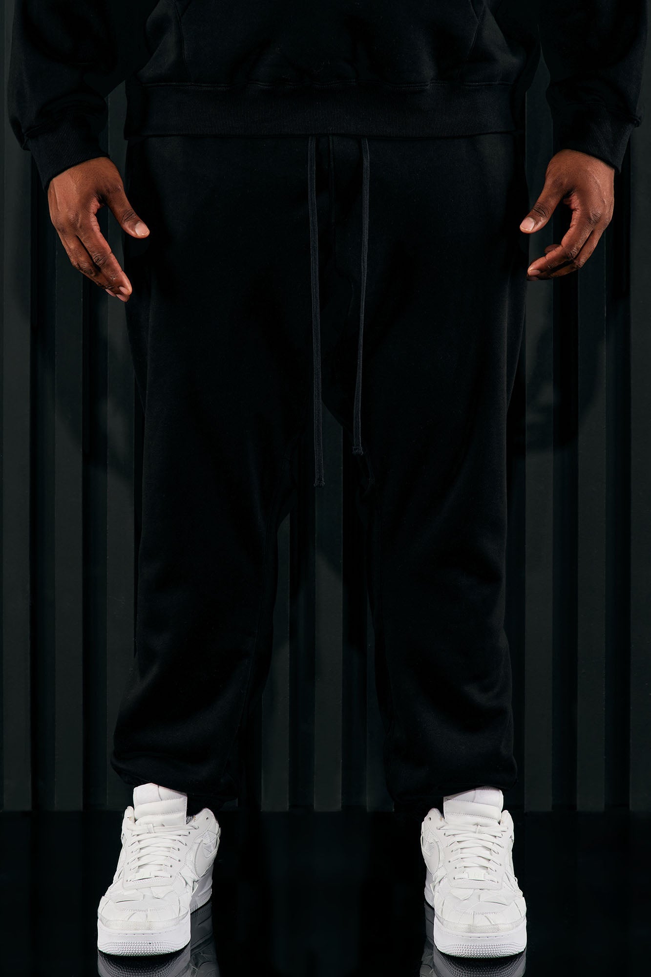 Tyson Heavyweight Sweat Jogger - Black