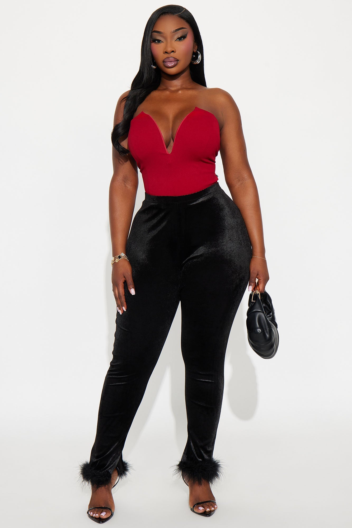 French Kiss Bodysuit - Red