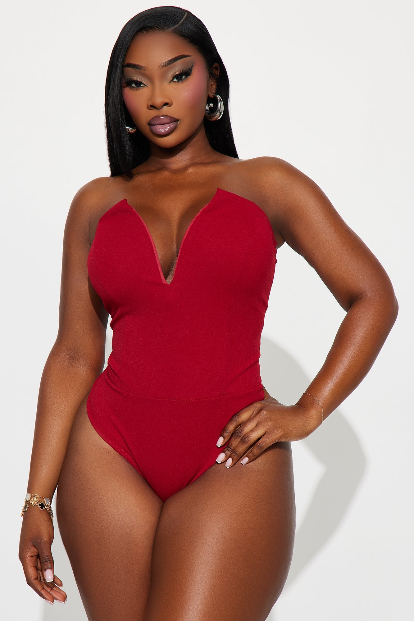 French Kiss Bodysuit - Red