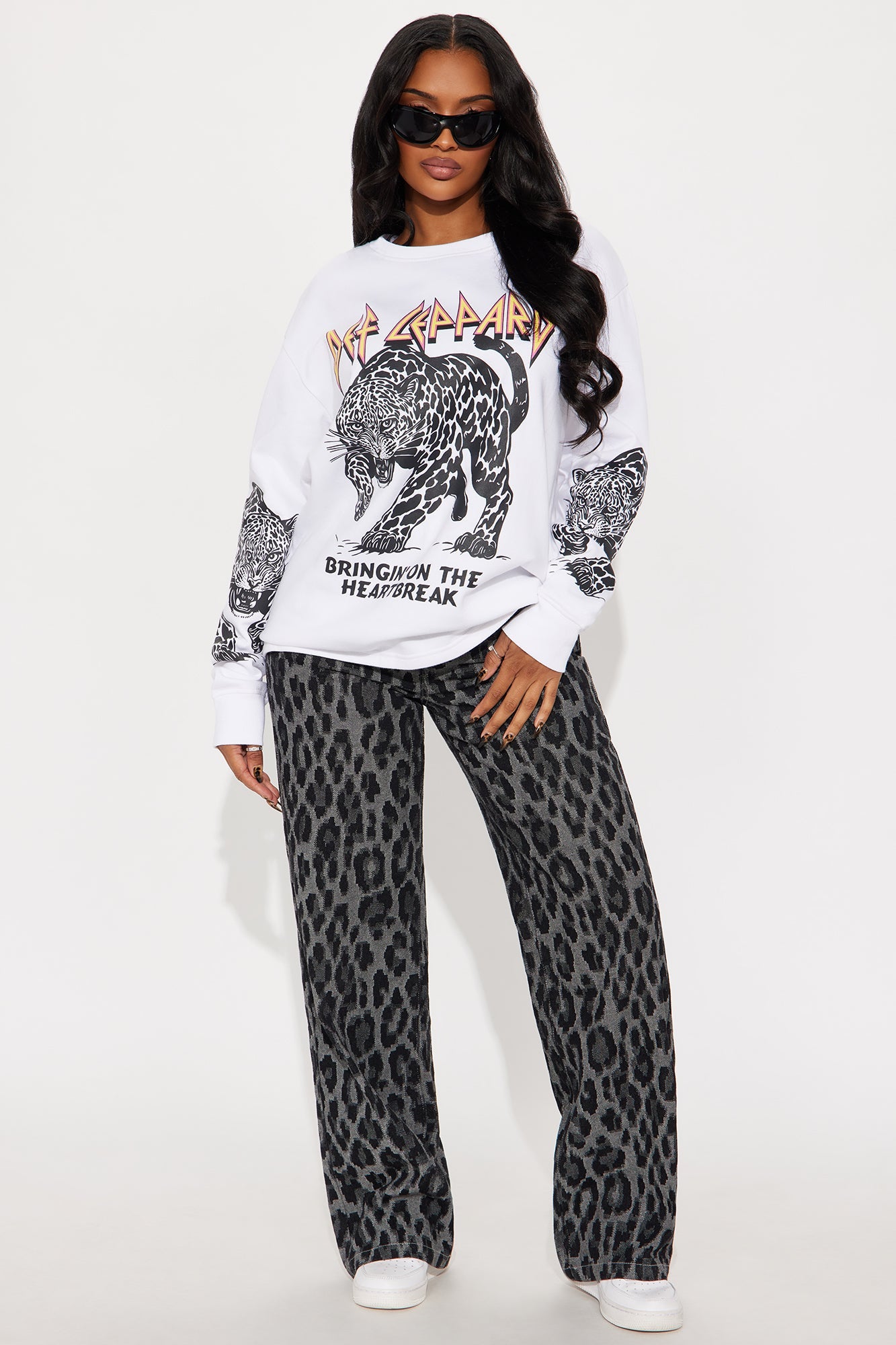 Def Leopard Legacy Sweatshirt - White