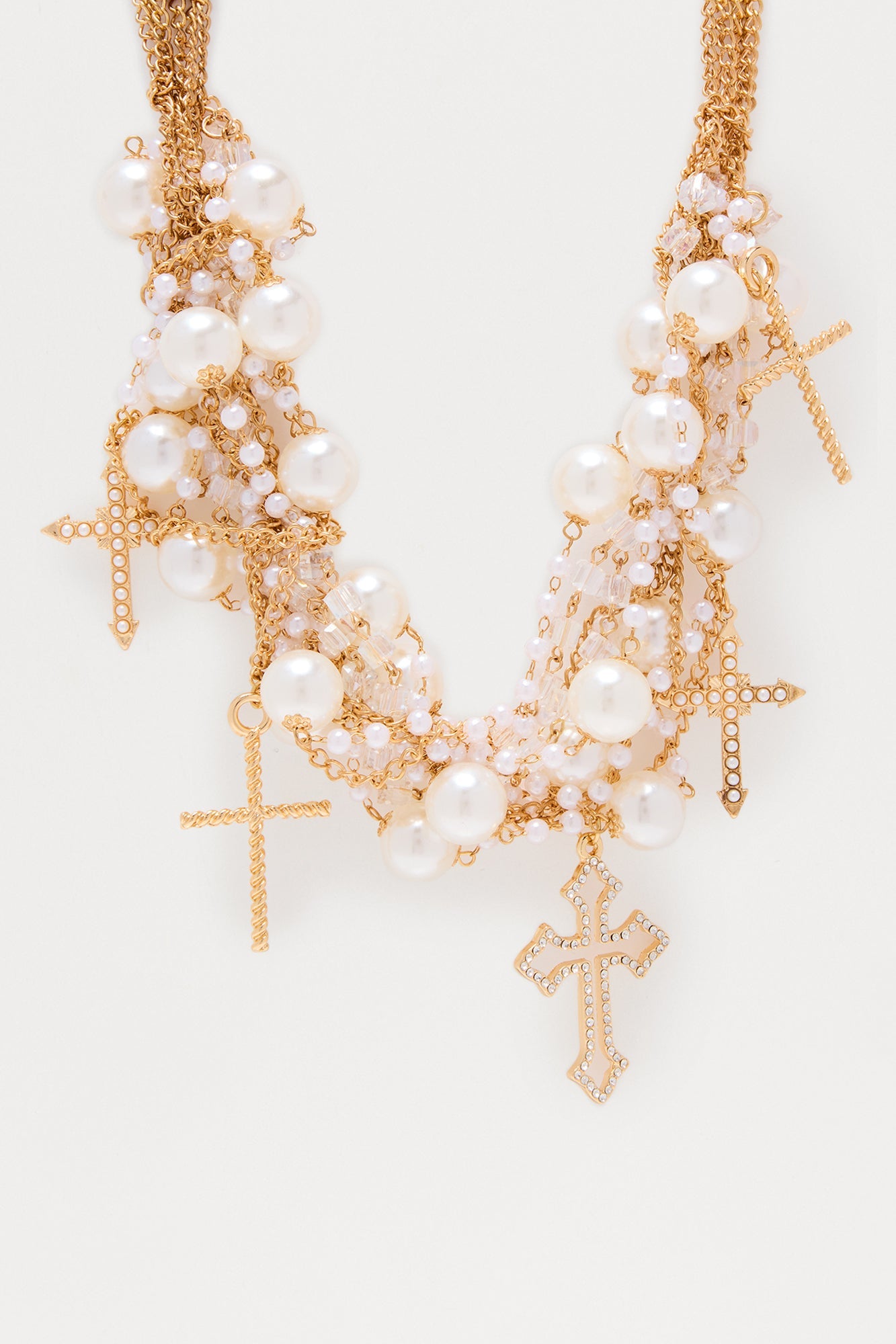 Stand Out Charm Necklace - Gold